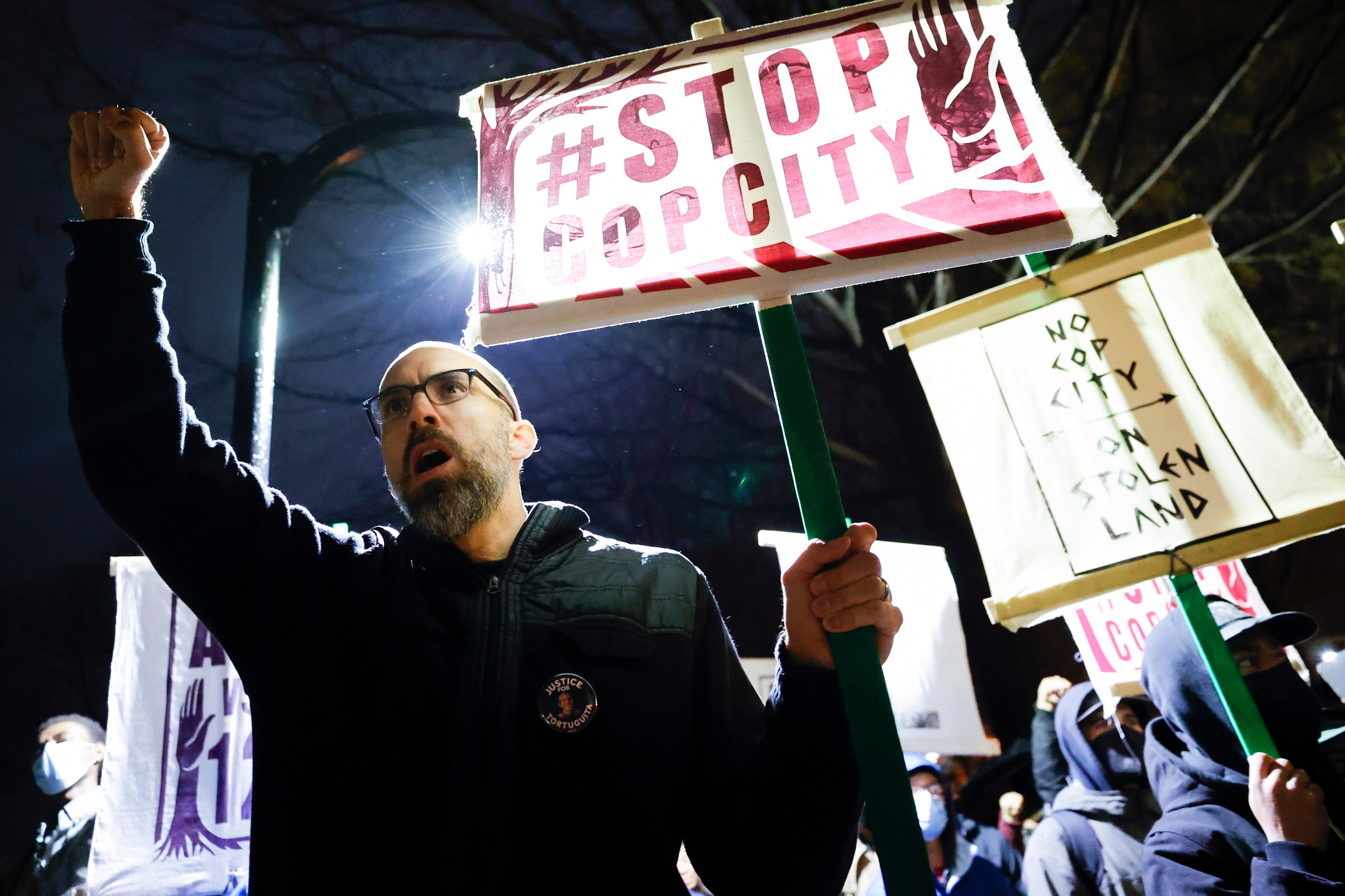 Police Training Center Protests)