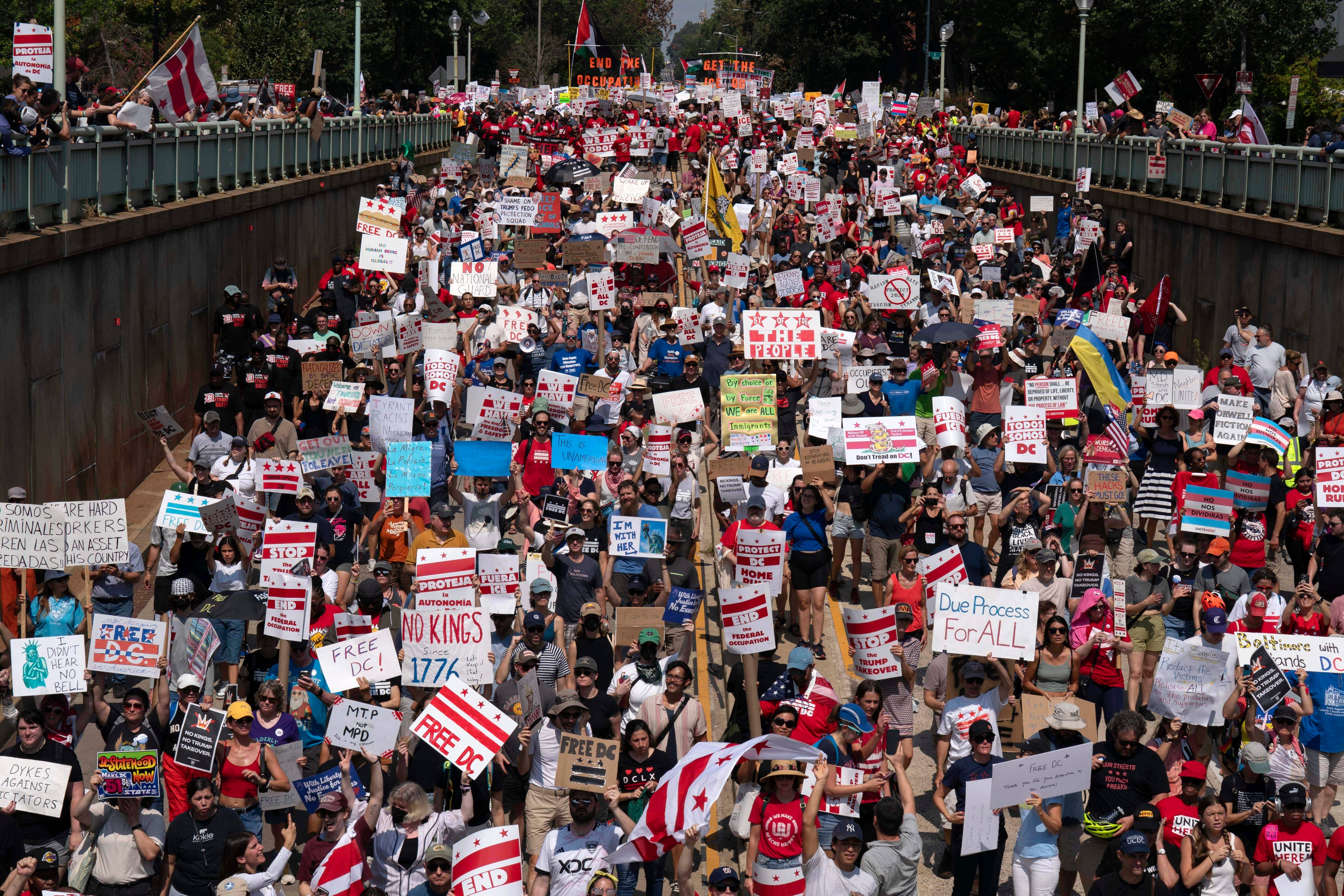 The president has vowed to ‘clean up our cities’ and suggested that others including New Orleans and Baltimore could be next. The action has sparked outrage from residents and local leaders and prompted major protests