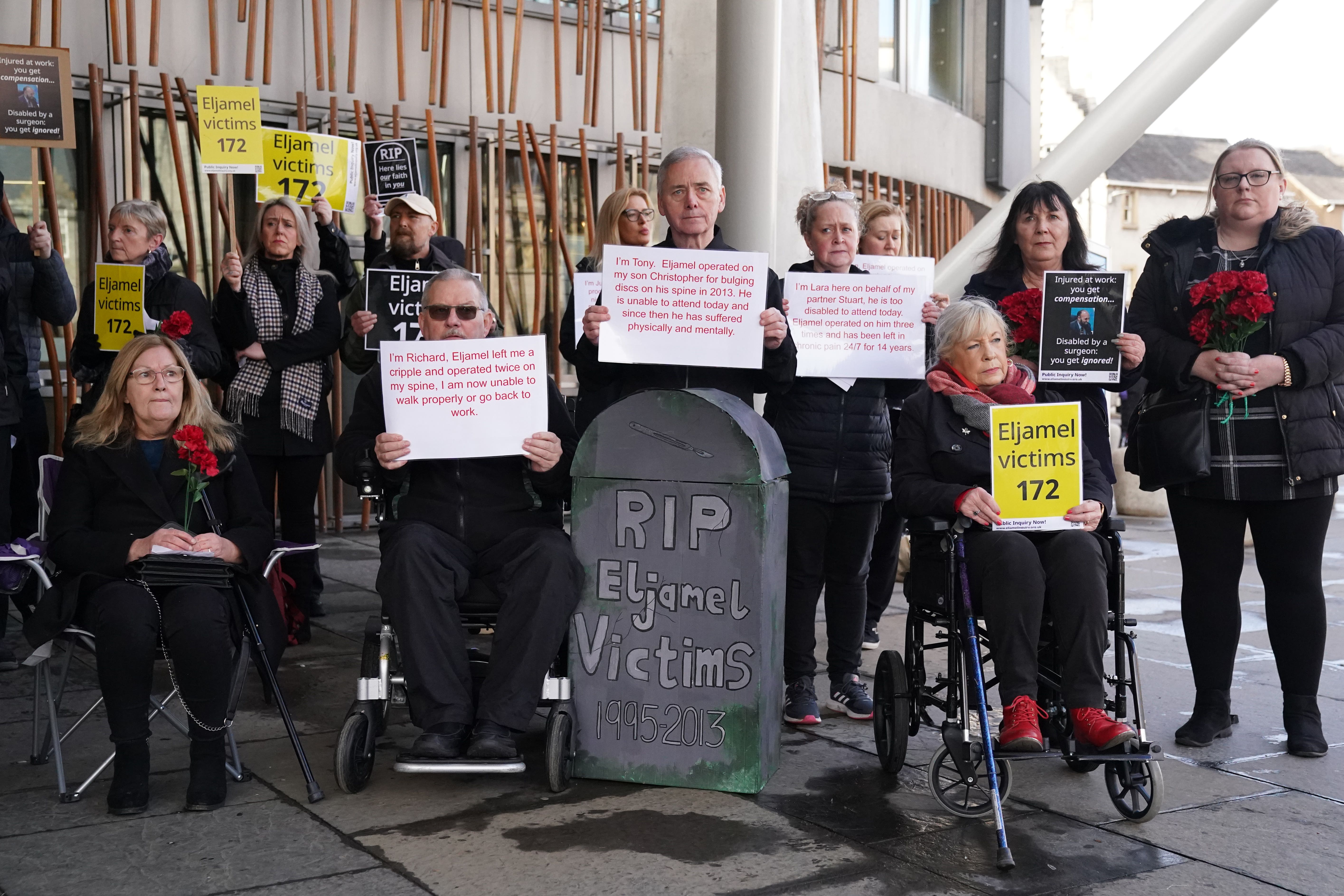 PAG have been campaigning for an Inquiry since 2022. (Andrew Milligan/PA)