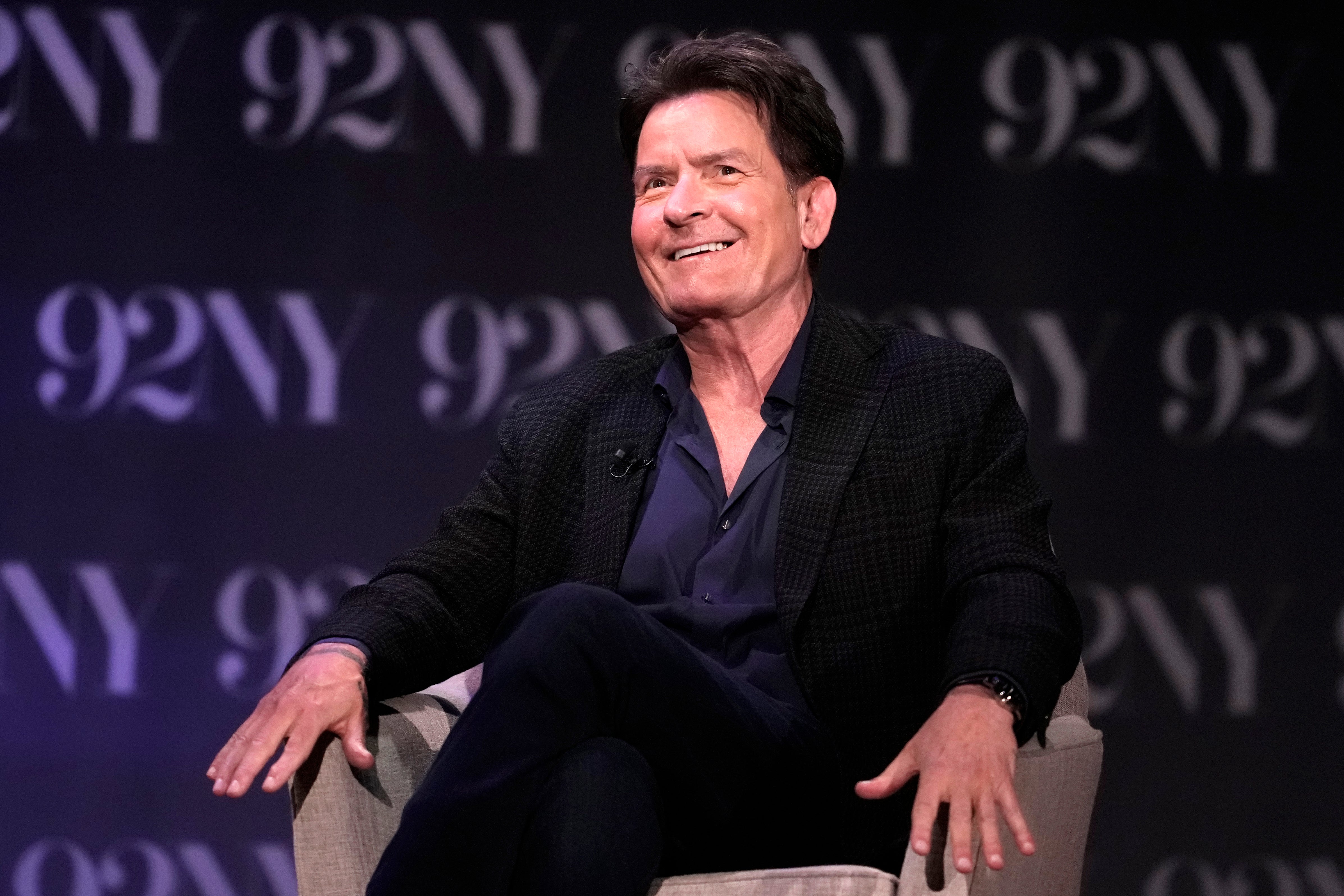 Charlie Sheen in Conversation at 92NY