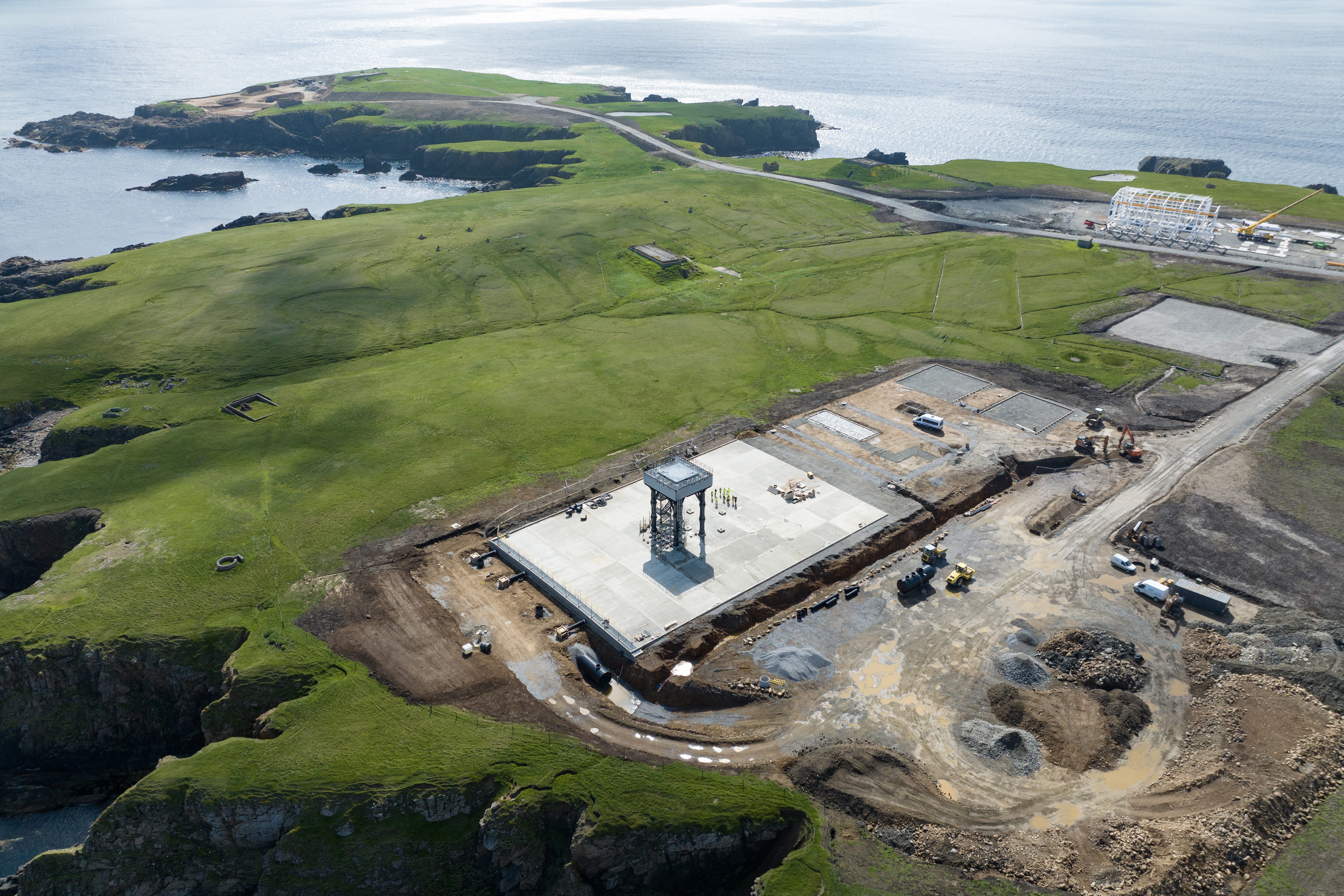 SaxaVord Spaceport on Unst hopes to host rocket launches (SaxaVord/PA)