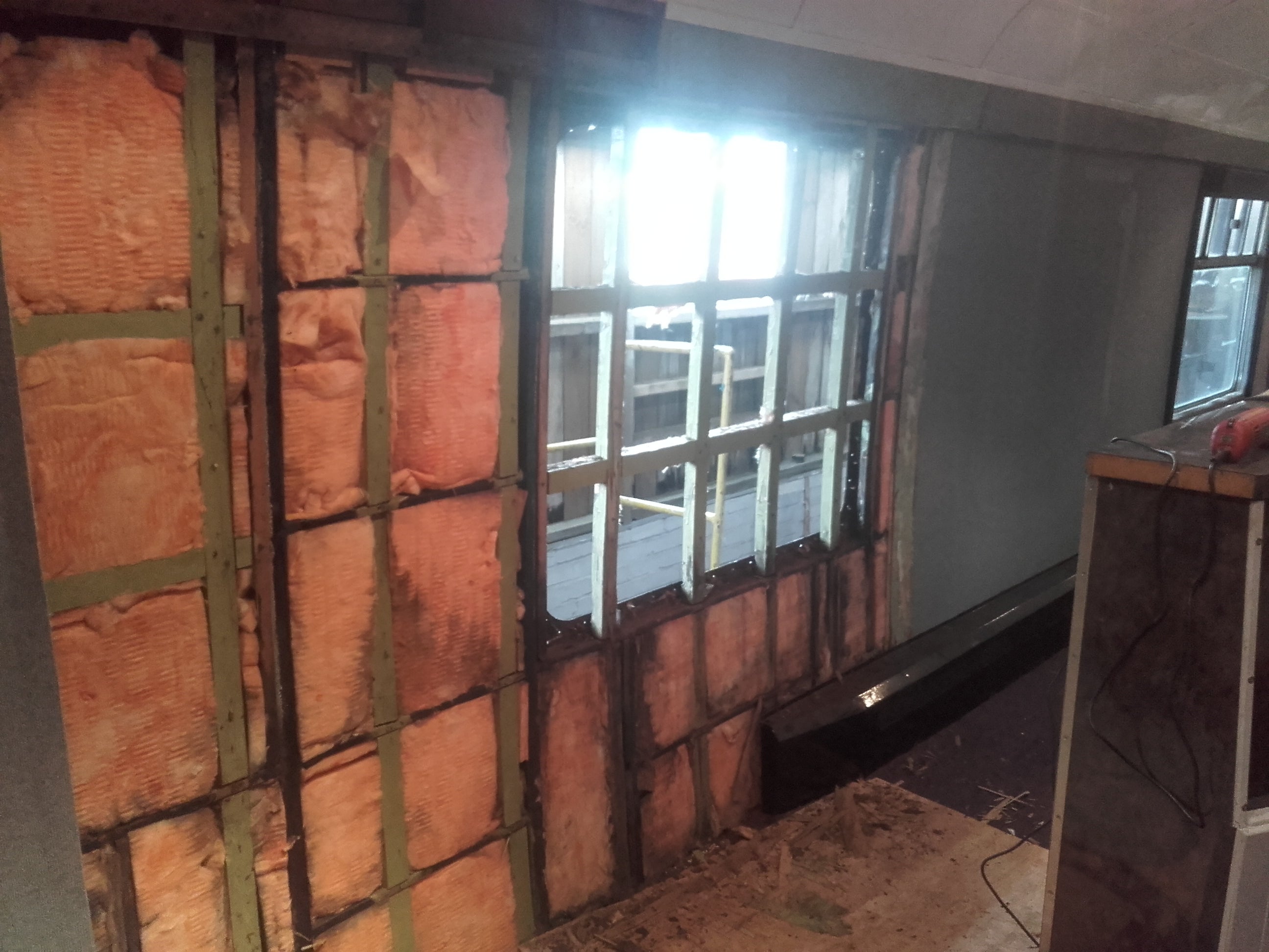 The cinema coach was refitted at the Swindon & Cricklade Railway (Martin Rouse/PA)