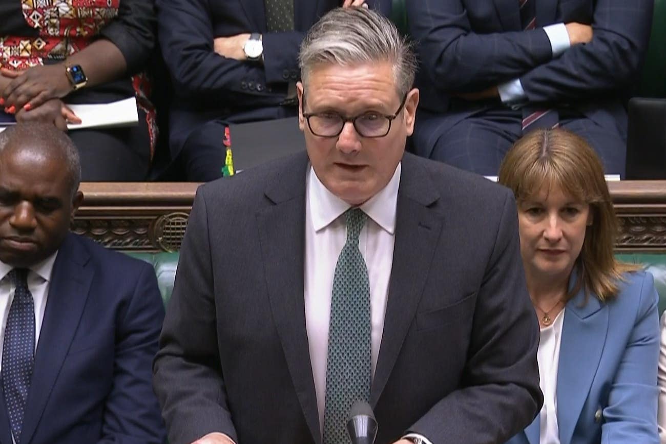 Sir Keir Starmer made the comments at Prime Minister’s Questions in the Commons (House of Commons/UK Parliament/PA)