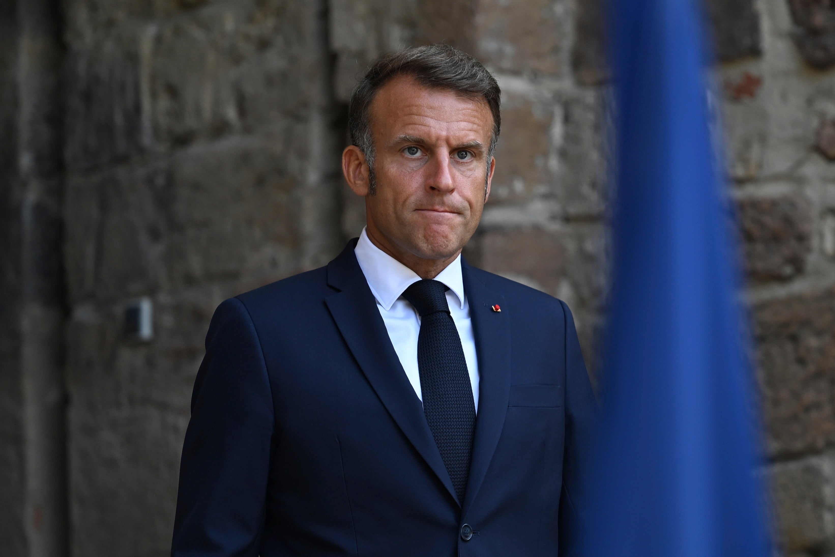 File photo - Emmanuel Macron joined the calls for Suu Kyi’s release