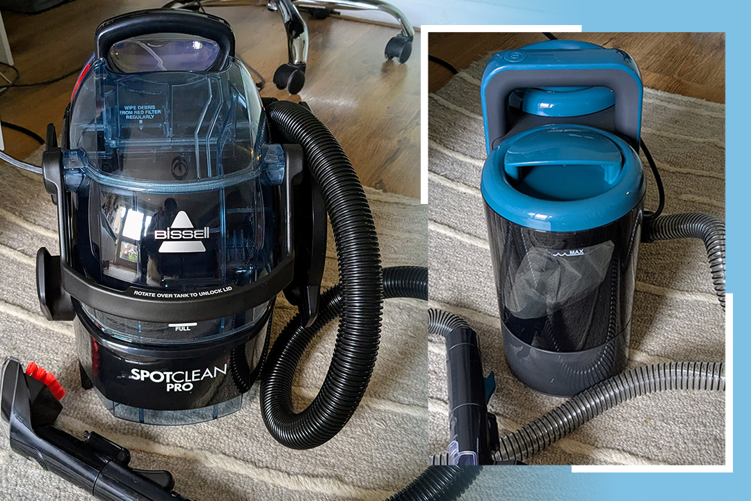 These cleaners draw out the dirt with powerful suction and detergent