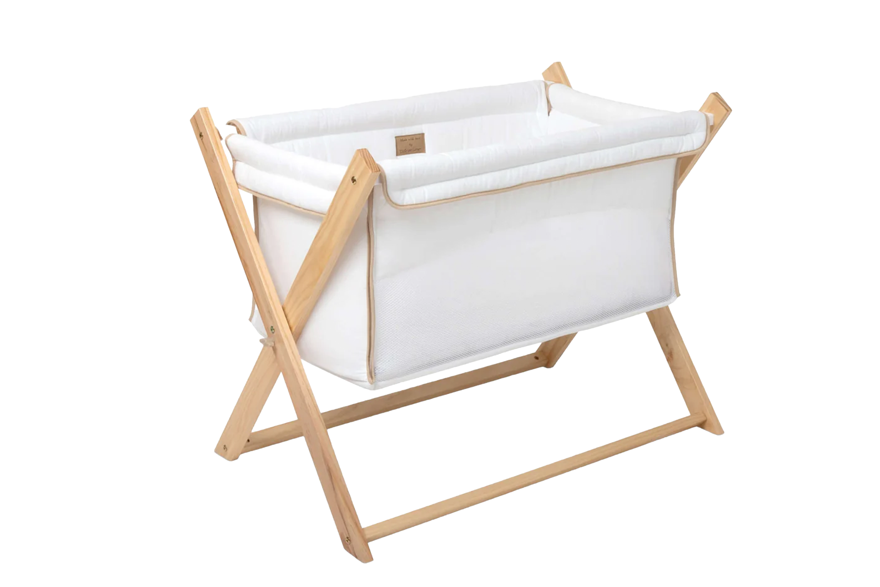 indybest best bedside cribs review Claire De Lune organic folding crib