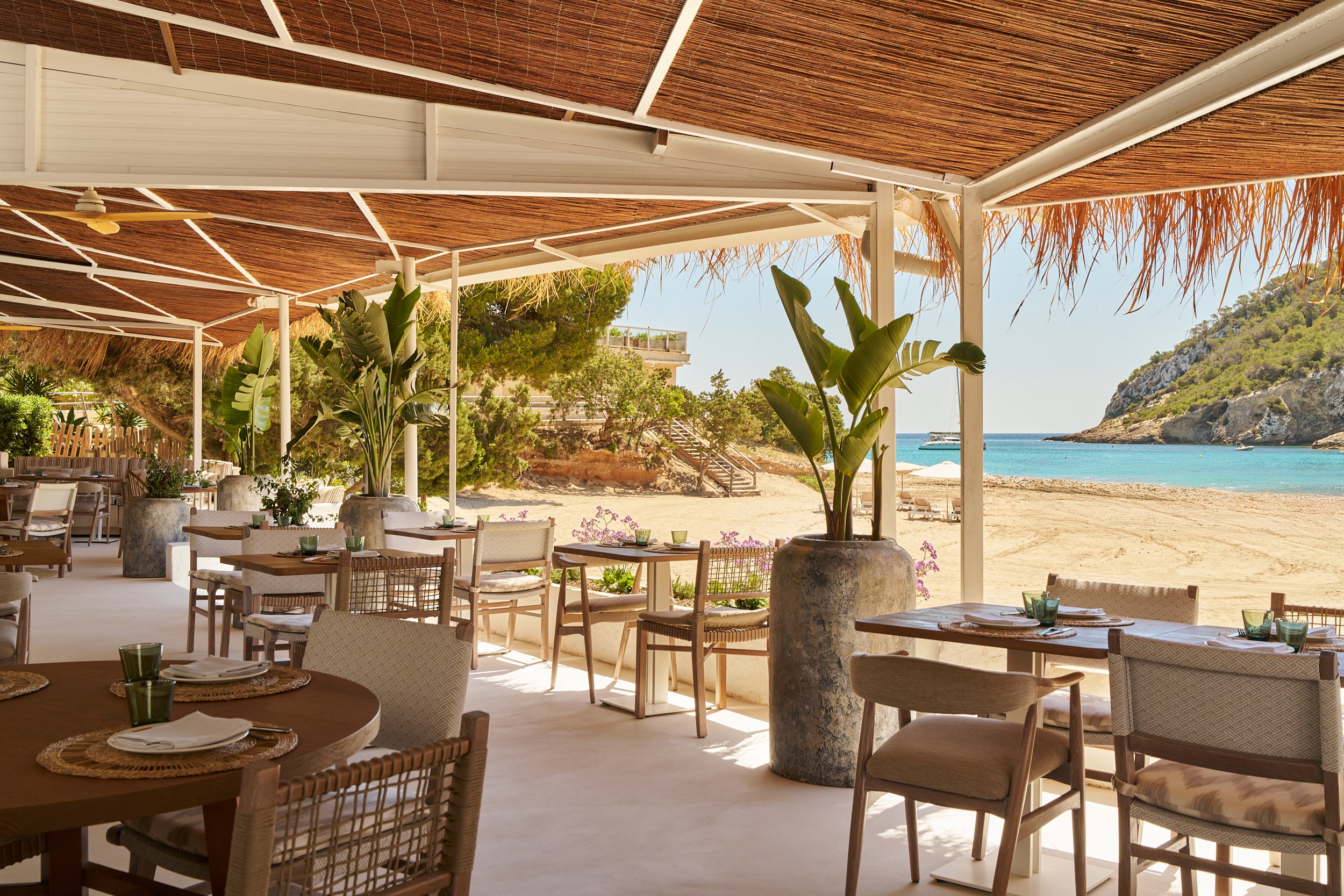 Sonrojo at Hyde Hotel, Ibiza enjoys an enviable beachfront location