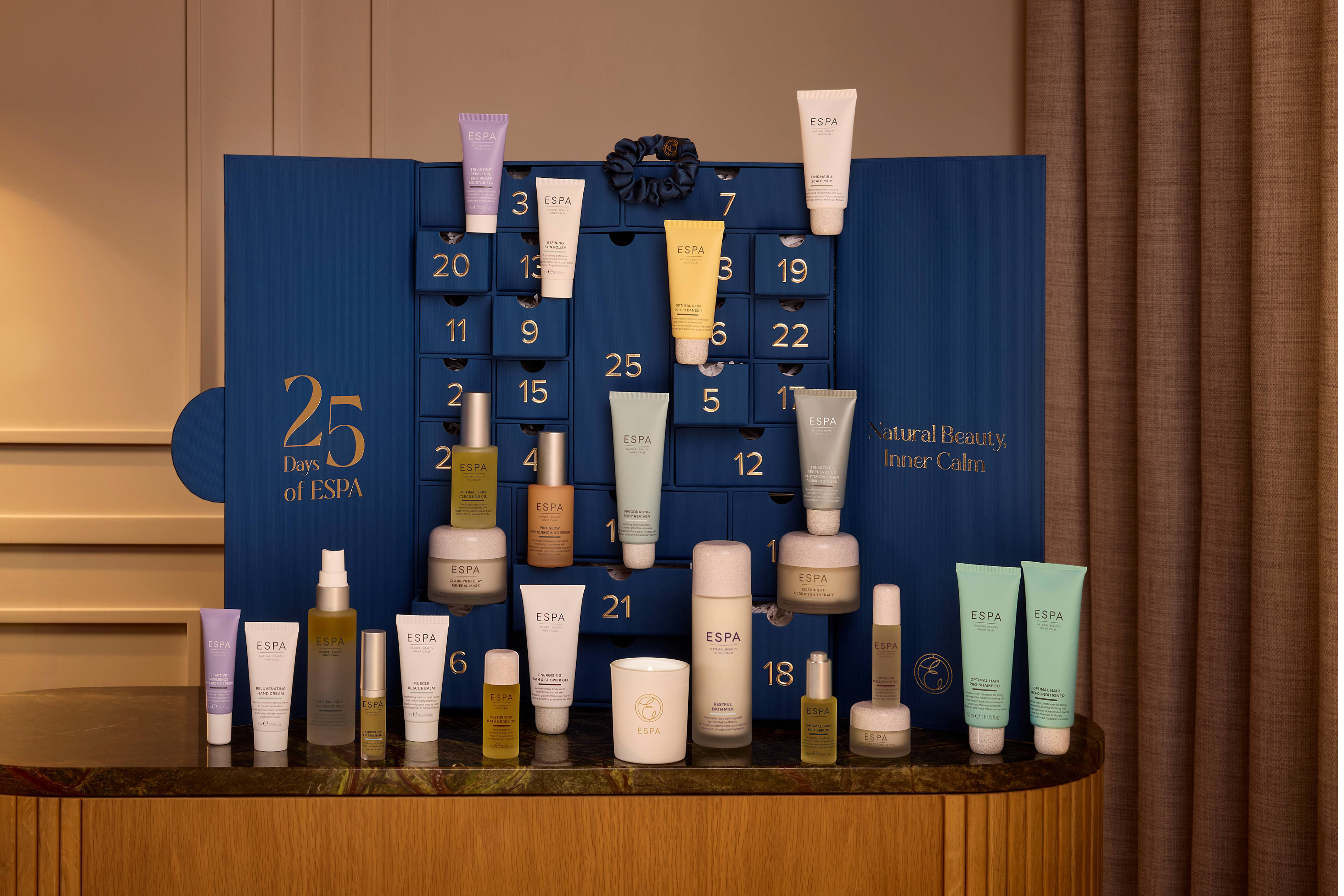 The brand's 25-day selection of self-care has arrived