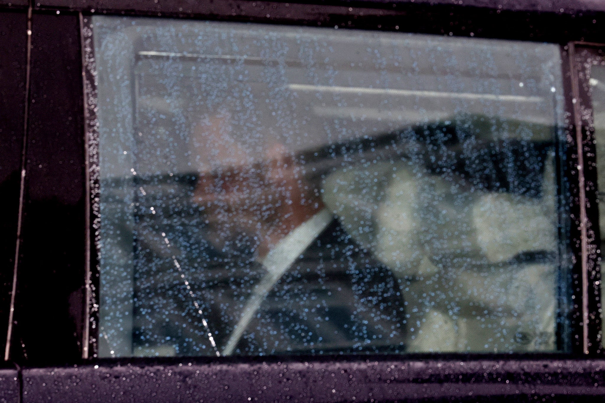 The Duke of Sussex leaves his father's Clarence House residence in London on Wednesday