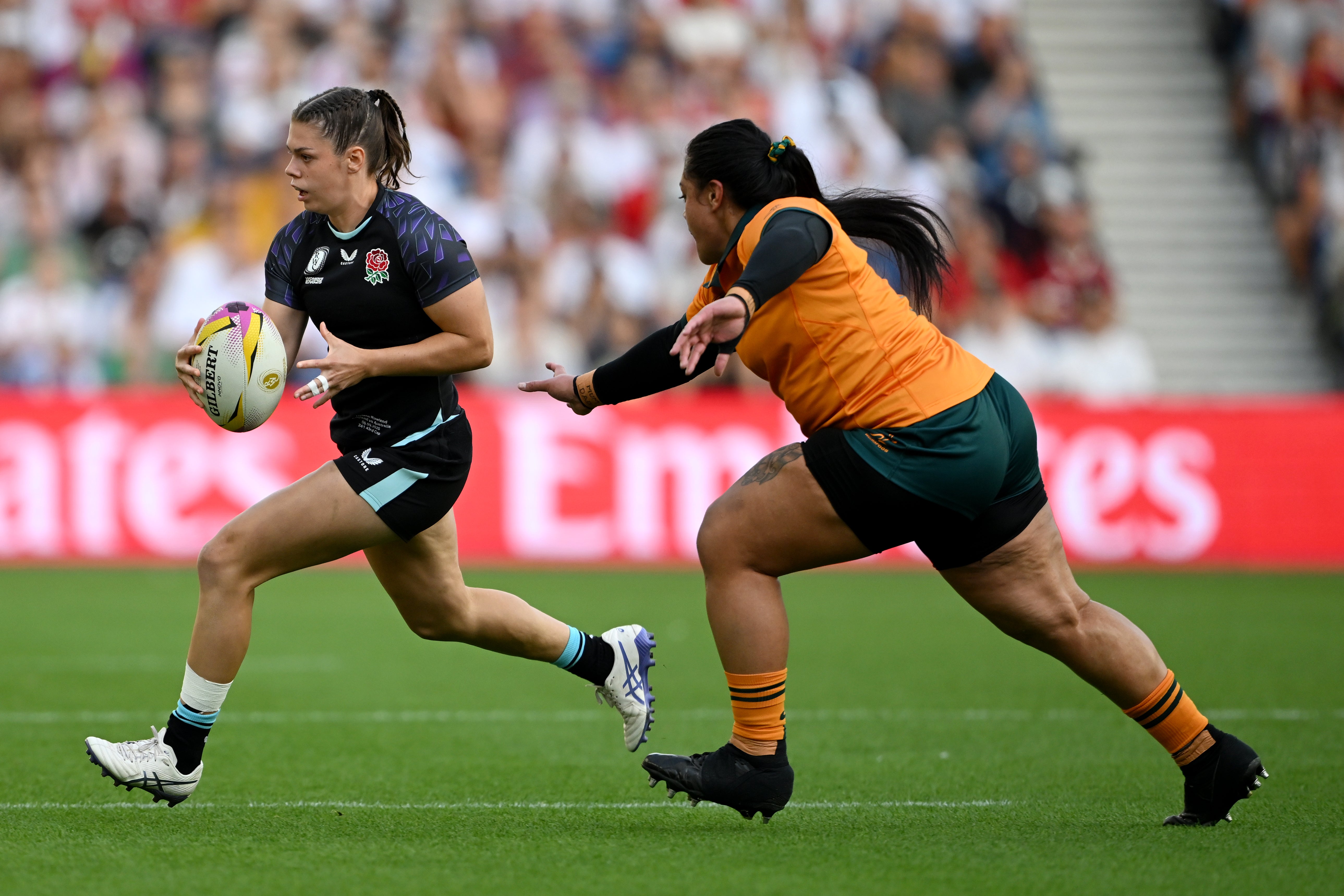 Helena Rowland is primed to start at full-back in England's quarter-final against Scotland