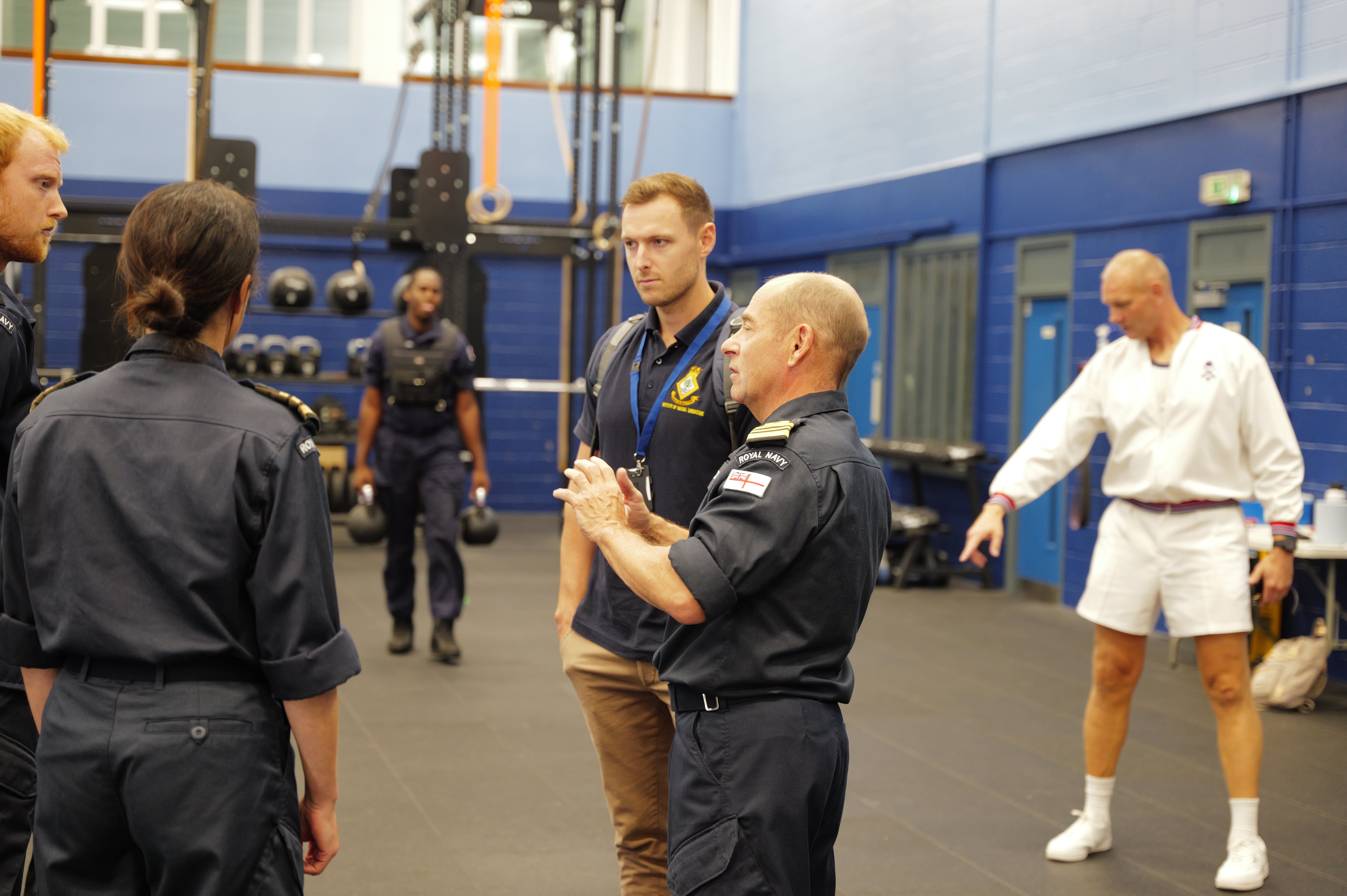 The new PES test was designed to emulate the most physically demanding tasks a sailor might encounter on board a ship