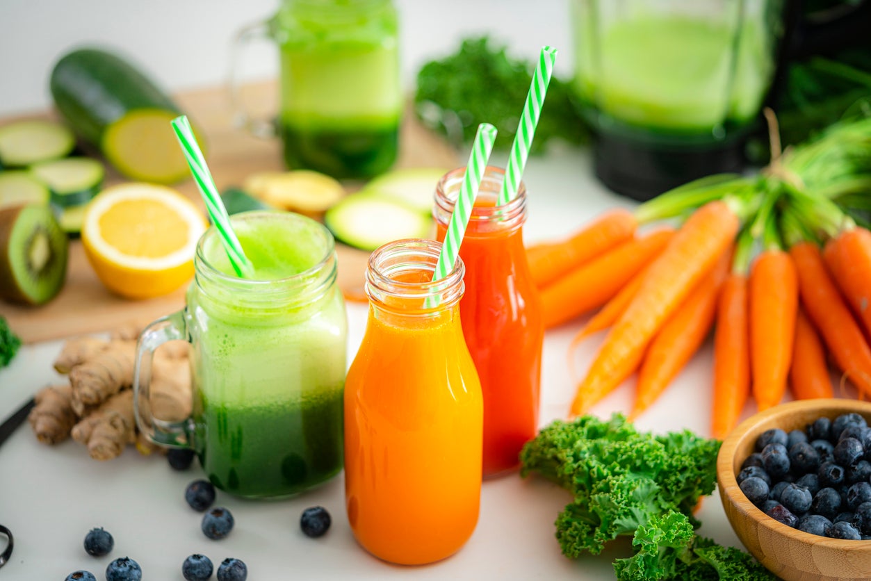 The three different juice flavors were sold in three states