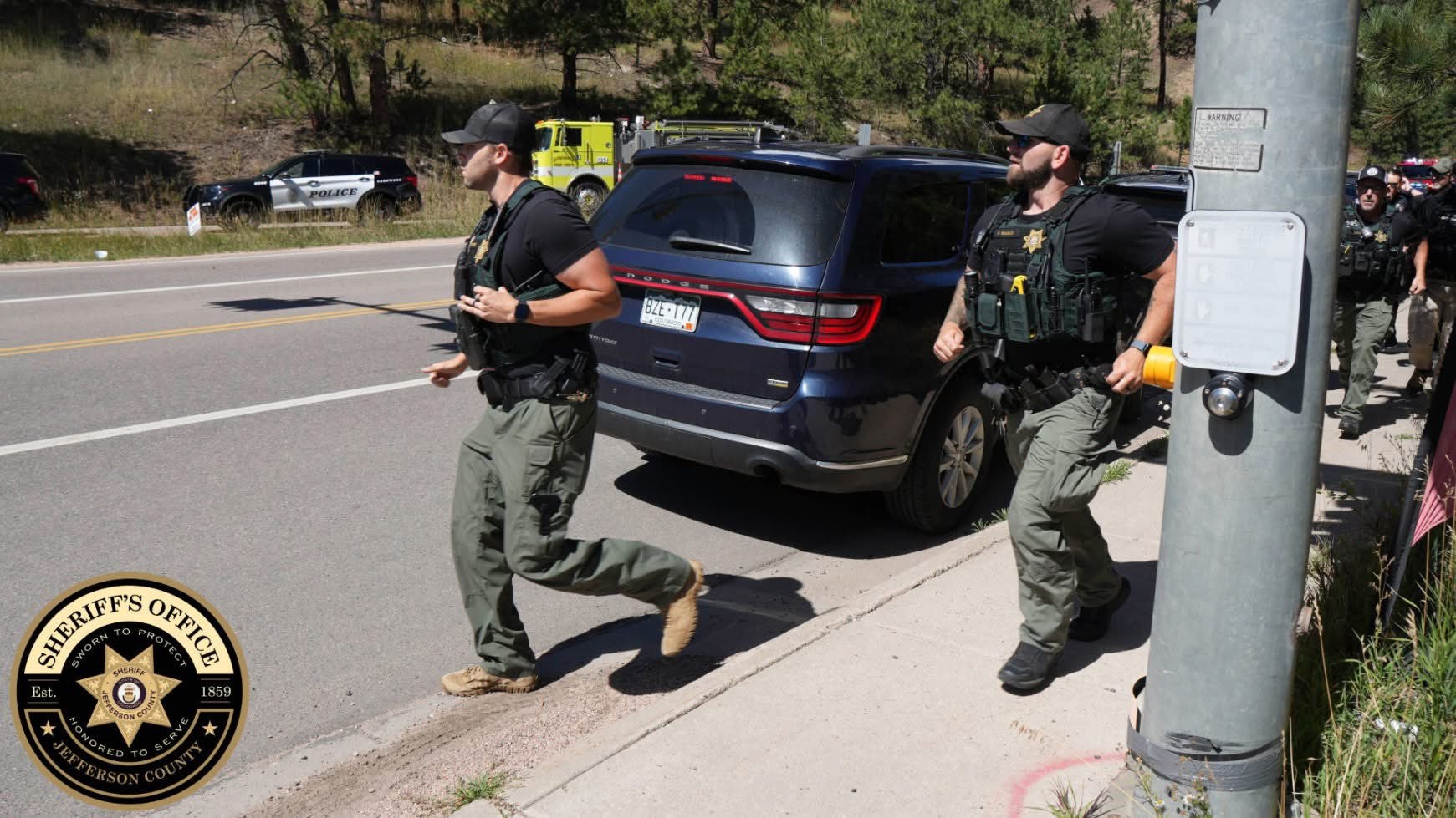 A handgun was used in the shooting, according to police