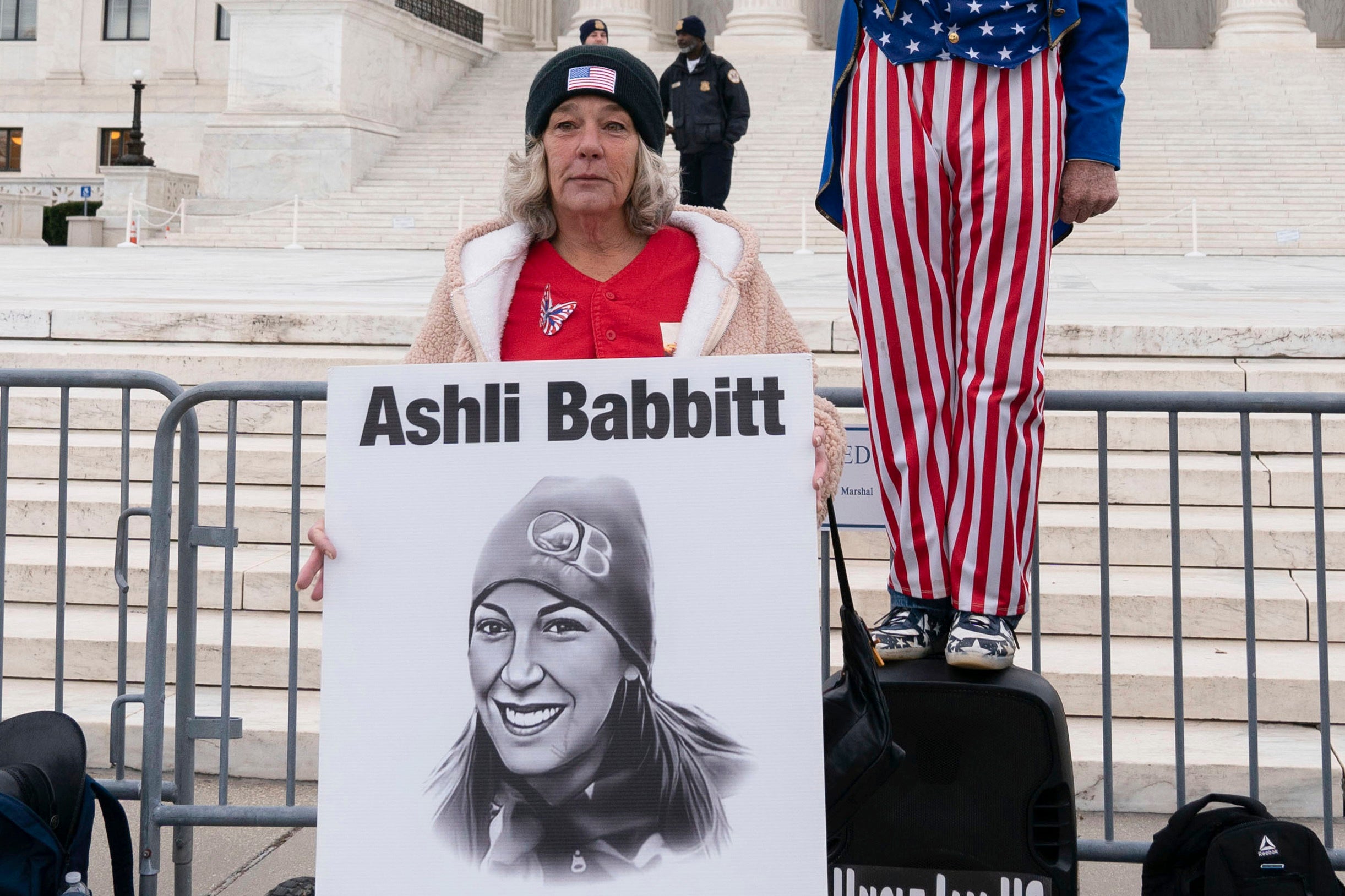 An Arizona senator has sought to block military funeral honors for pro-Trump rioter Ashli Babbitt, who was killed on January 6, 2021, when she stormed the U.S. Capitol building