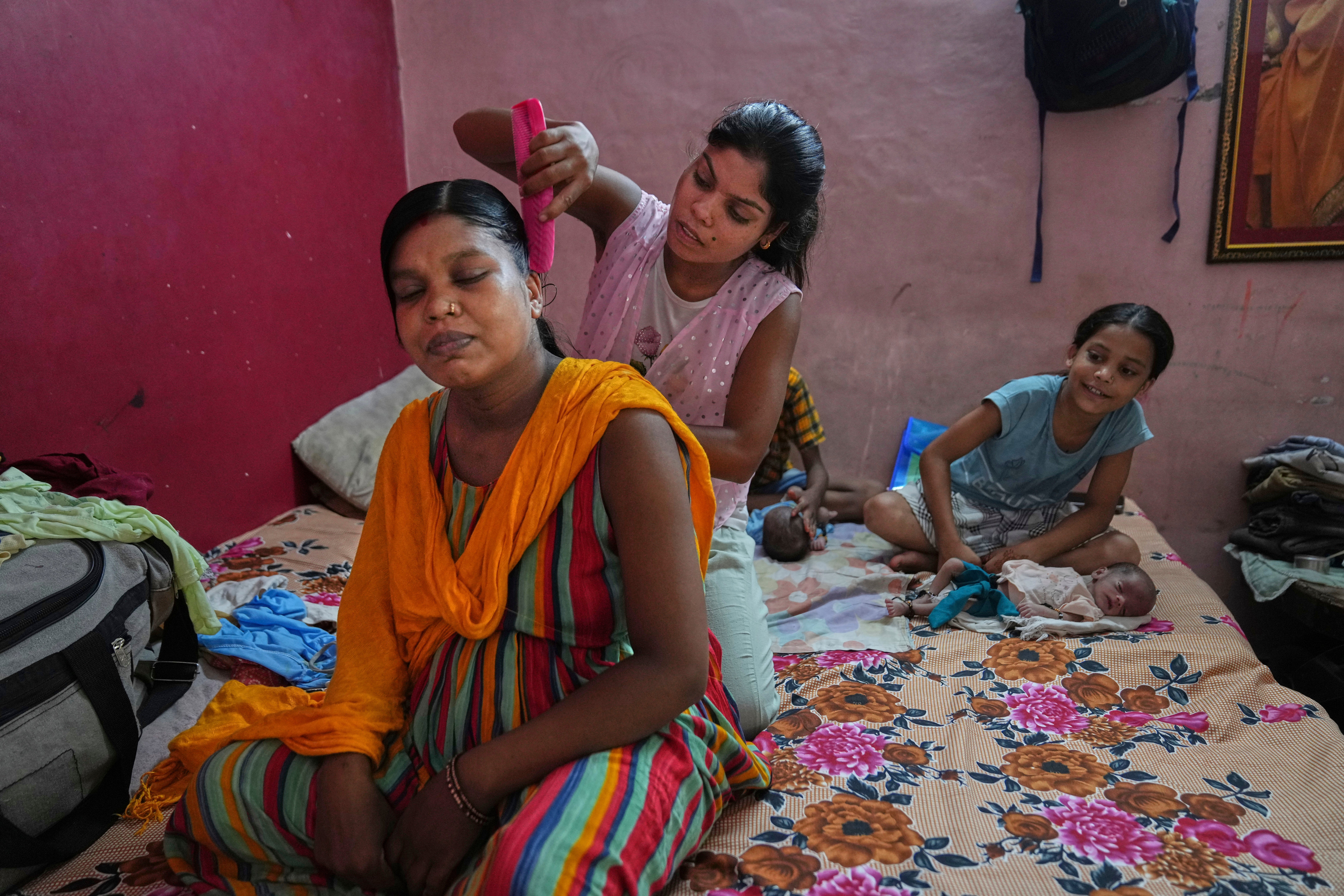 APTOPIX India Family Caregiving Photo Essay