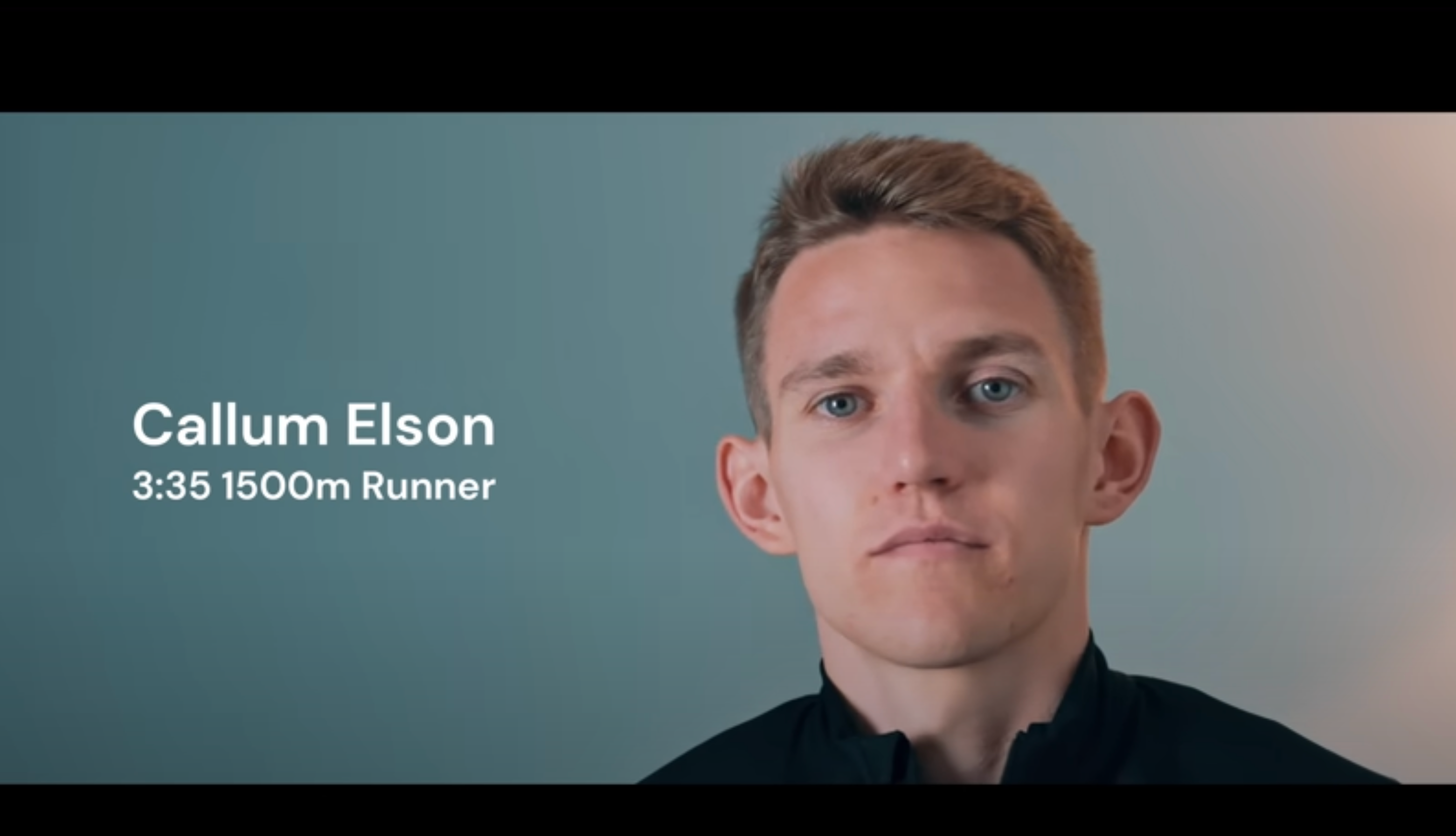 Still z Callum Elson's Youtube Channel The Distance Project