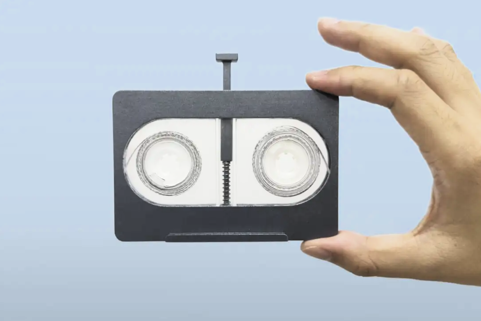 Holding 100 metres of DNA tape, the cassette can hold 36 petabytes of data