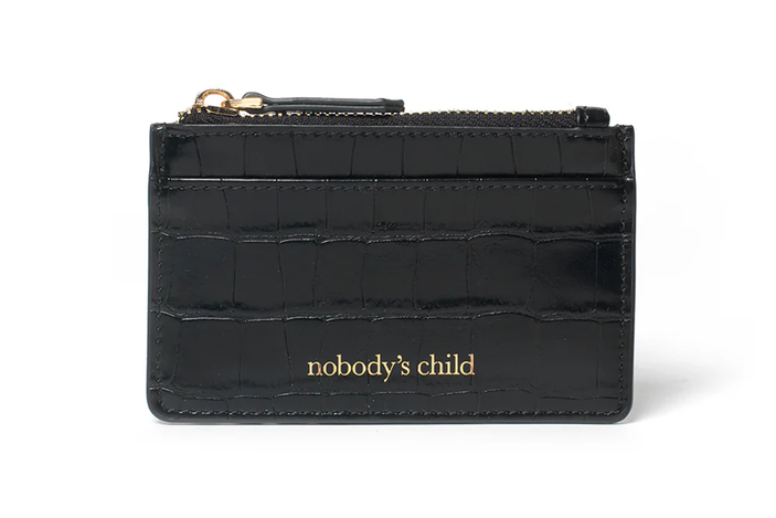 Best womens purse Indybest review Nobody’s Child black croc finish card holder