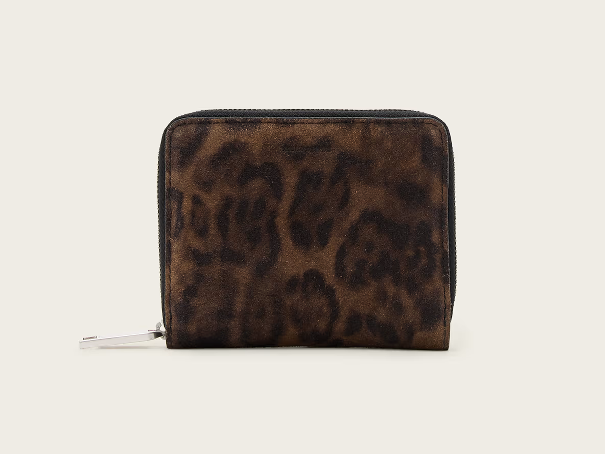 Best womens purse IndyBest review AllSaints Lena leopard print suede wallet