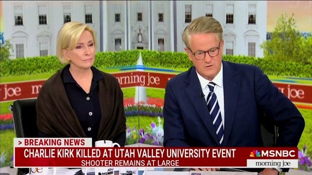Morning Joe praises MSNBC president for condemning pundit who was fired over Charlie Kirk comments