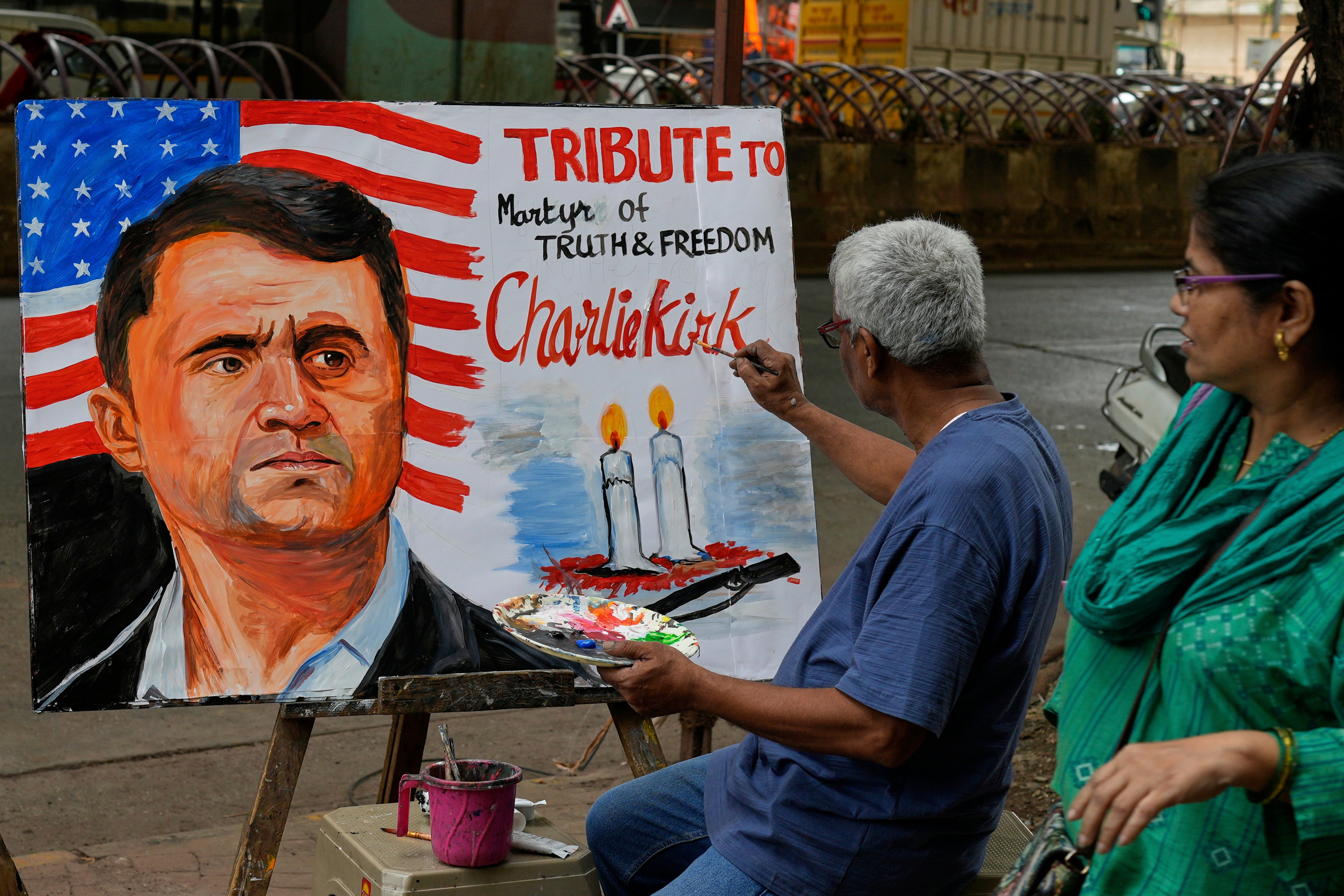 India Charlie Kirk Shot