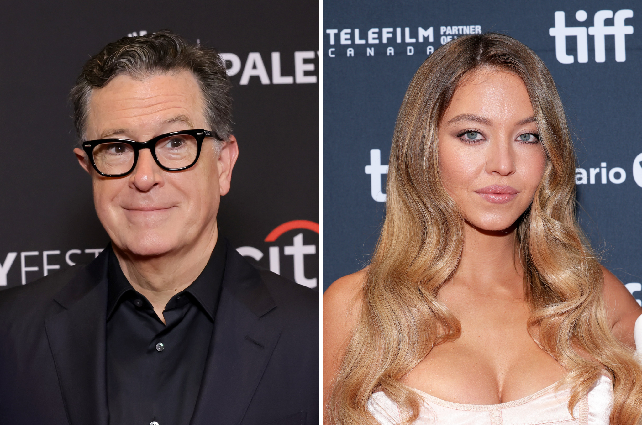 Stephen Colbert and Sydney Sweeney are among those presenting at the 2025 Emmy Awards