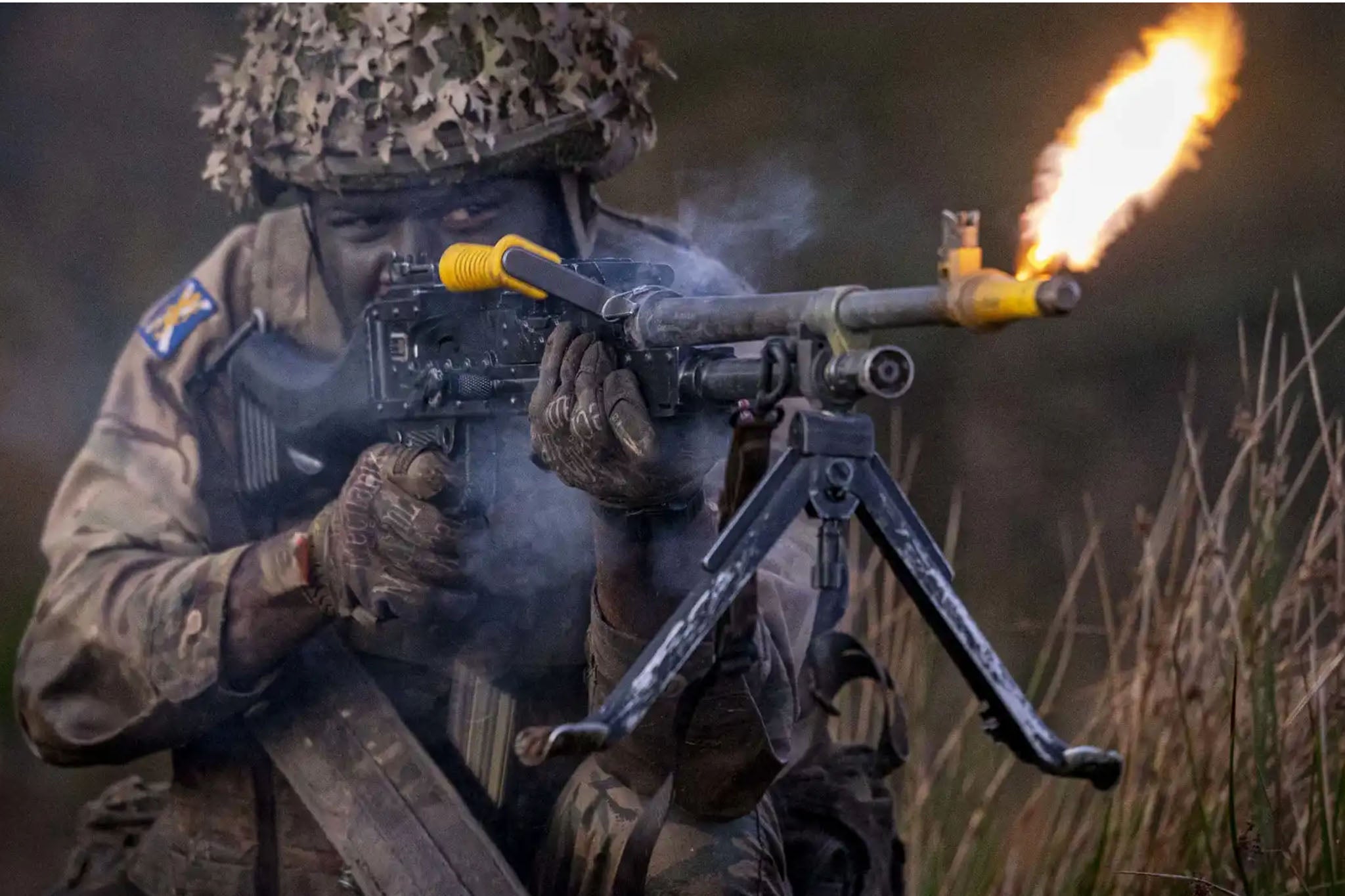 <p>If necessary, could British civilians be turned into soldiers within a matter of weeks?</p>