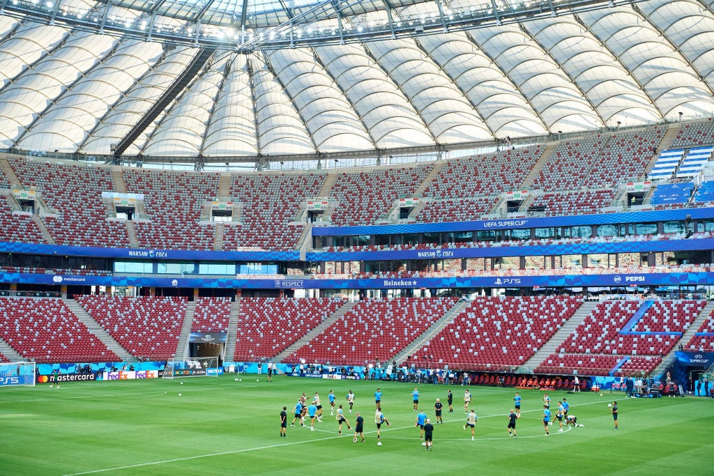 Warsaw’s National Stadium will host the Women’s Champions League final