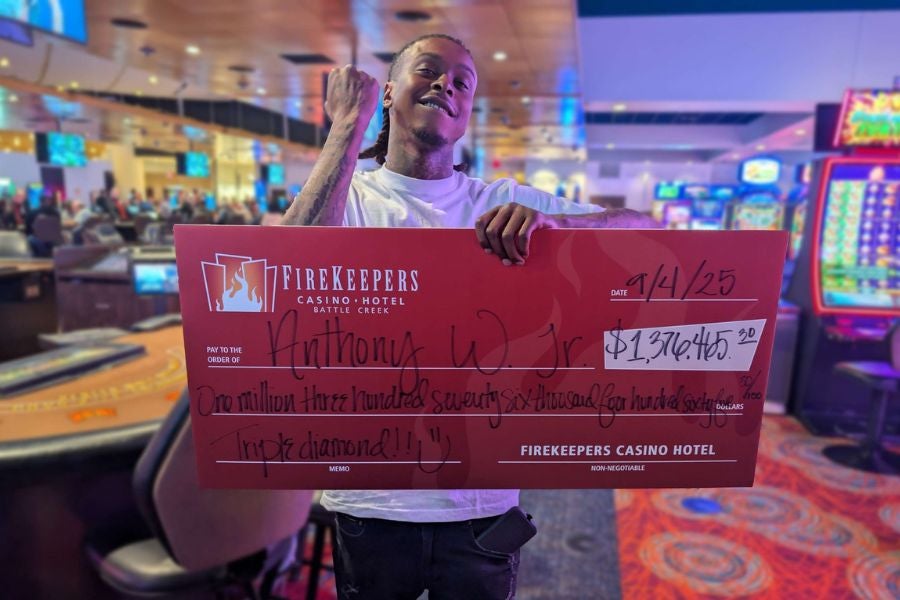 Anthony W. from Indiana went viral for calling his mom to tell her he won over $1.3 million while playing blackjack at a Michigan casino