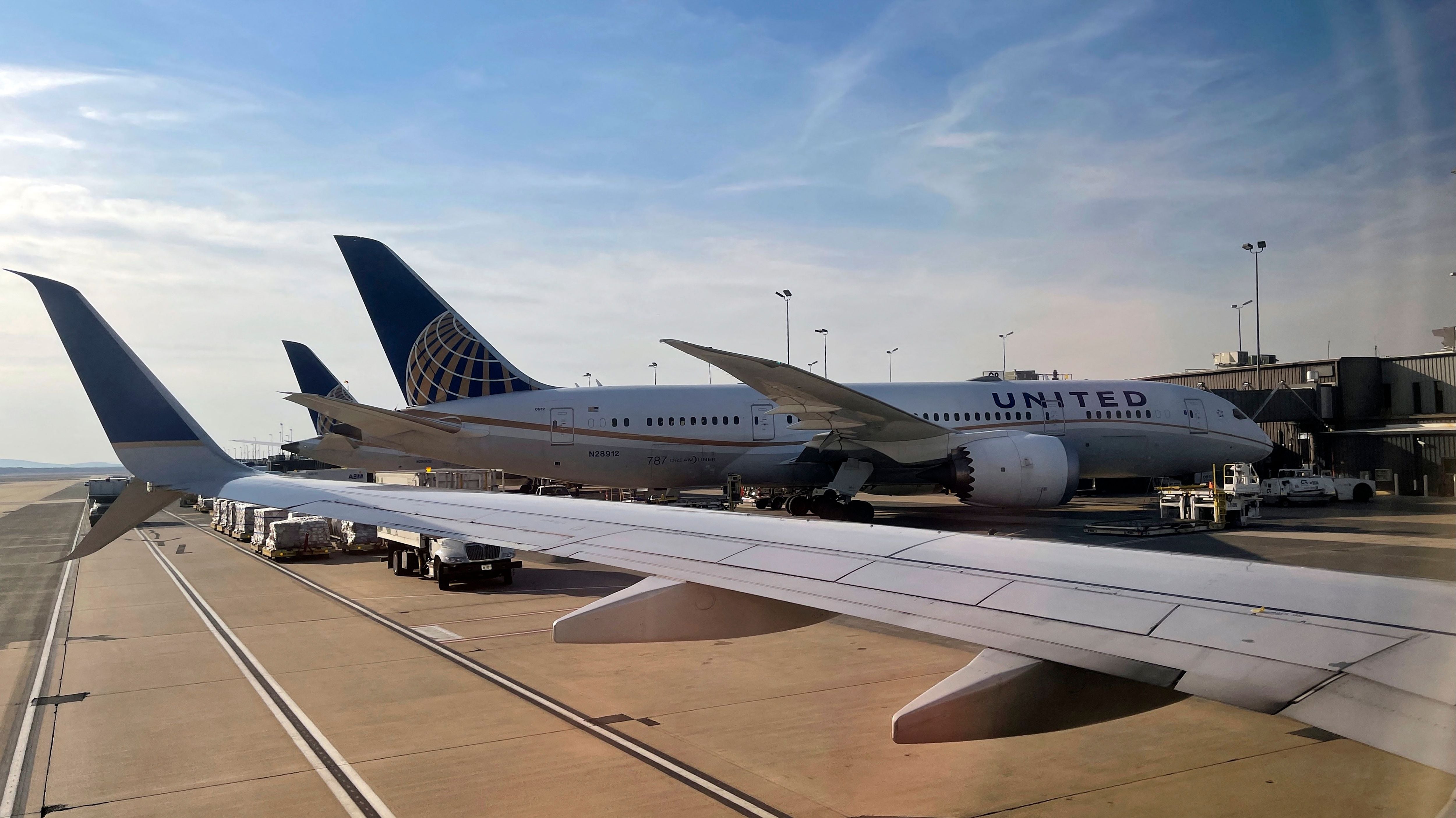 A United Airlines Boeing 787-8 jet, like the one seen here, suffered an engine failure in July, causing the crew to turn around and return to Dulles International Airport in the Washington, D.C. area