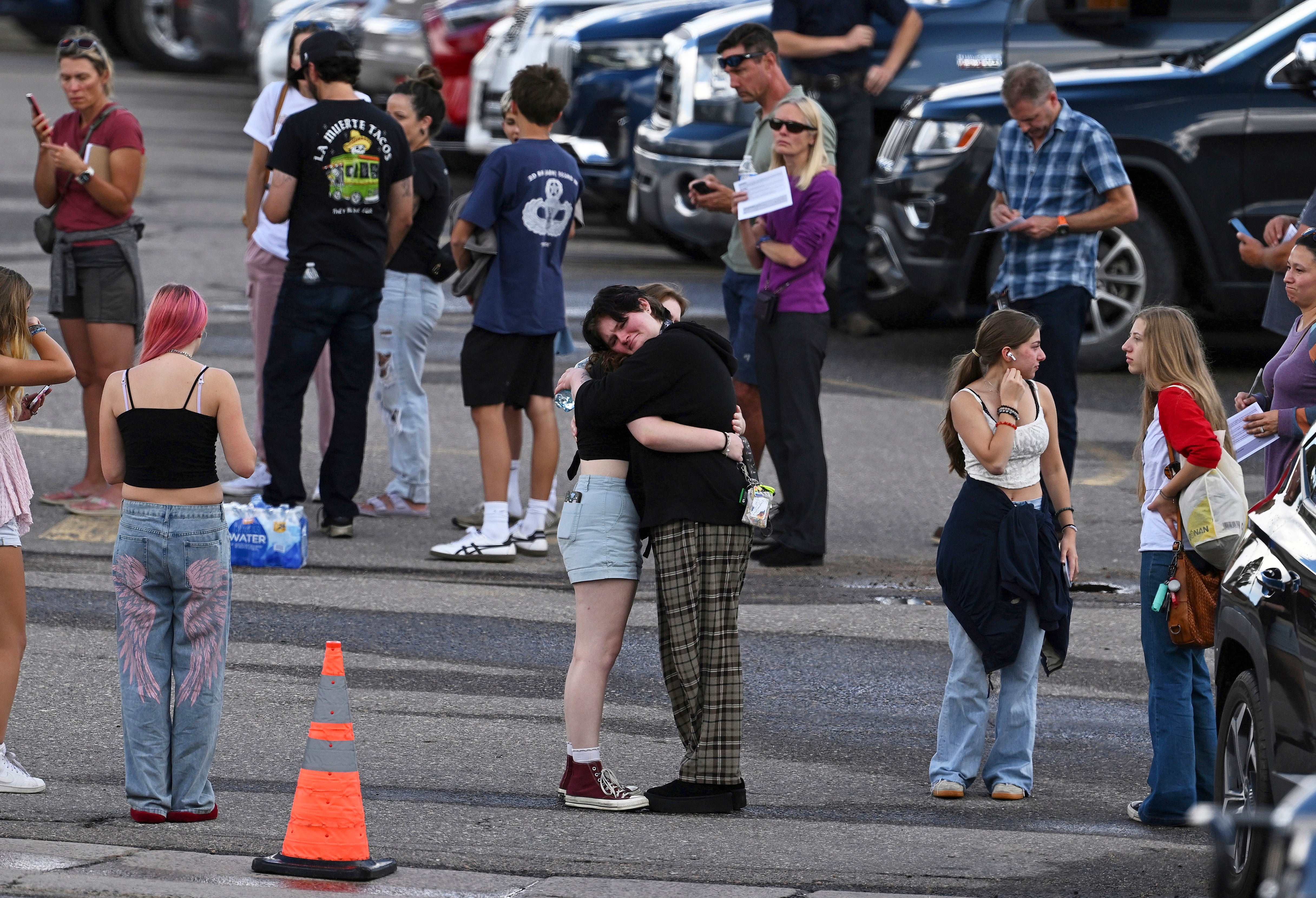 Two students were injured in the shooting last Wednesday