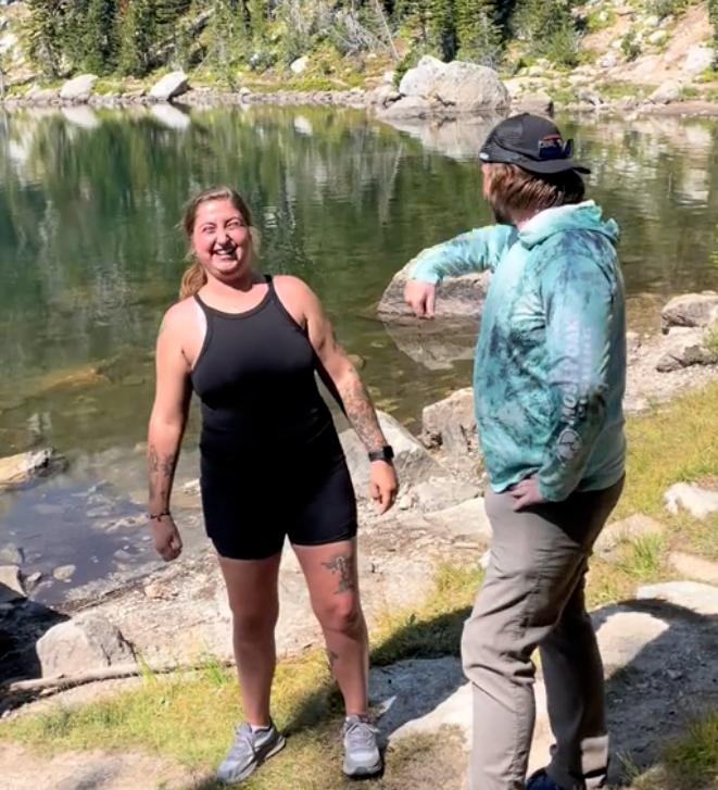 Jaden Zahm was ecstatic and ‘awkward’ at the question