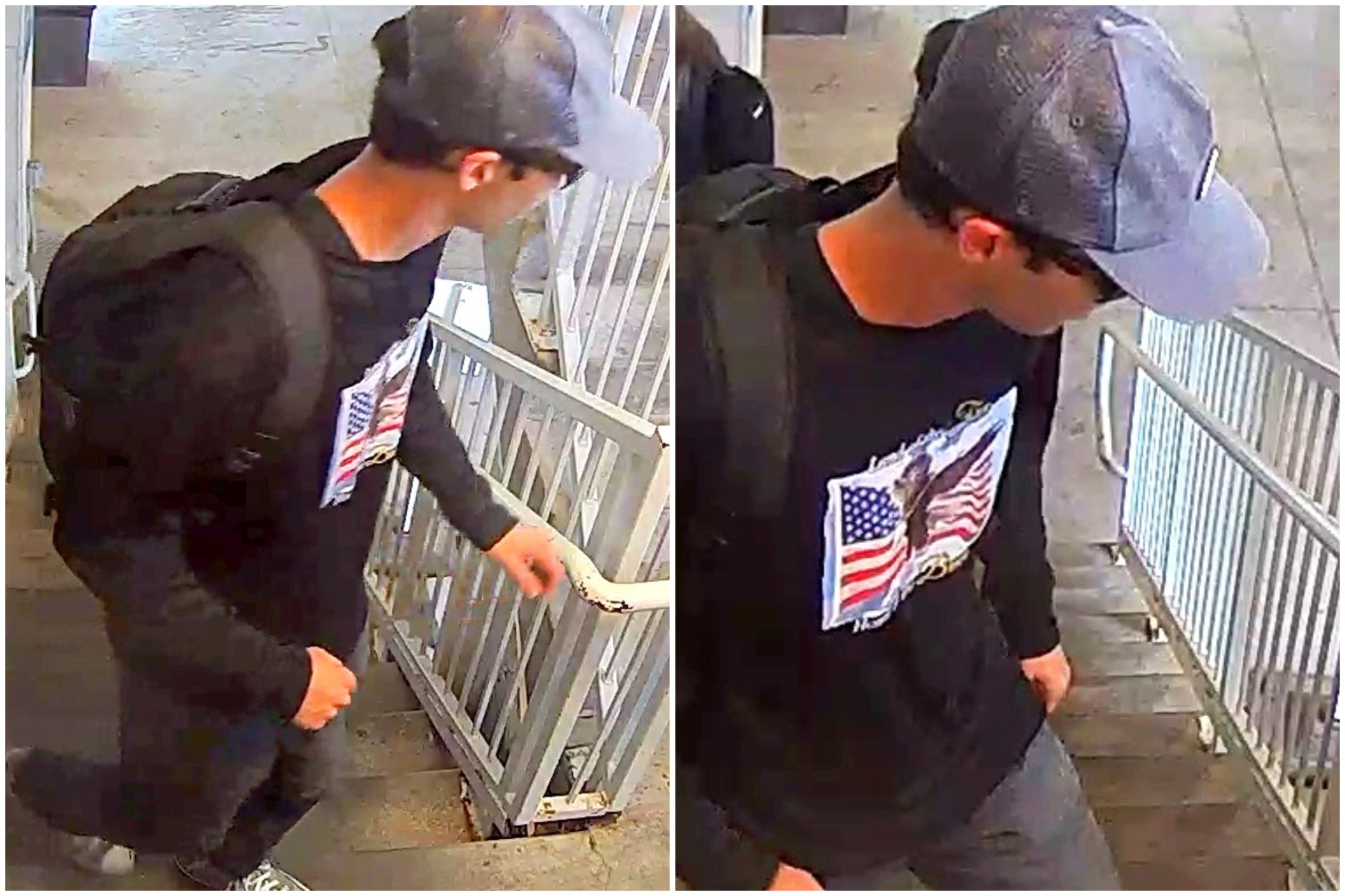 Utah Gov. Spencer Cox said the suspect arrived on the campus of Utah Valley University on Tuesday at 8:29 a.m. in a gray Dodge Challenger