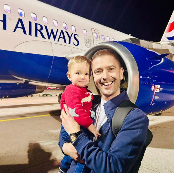 Paul with his son Elias