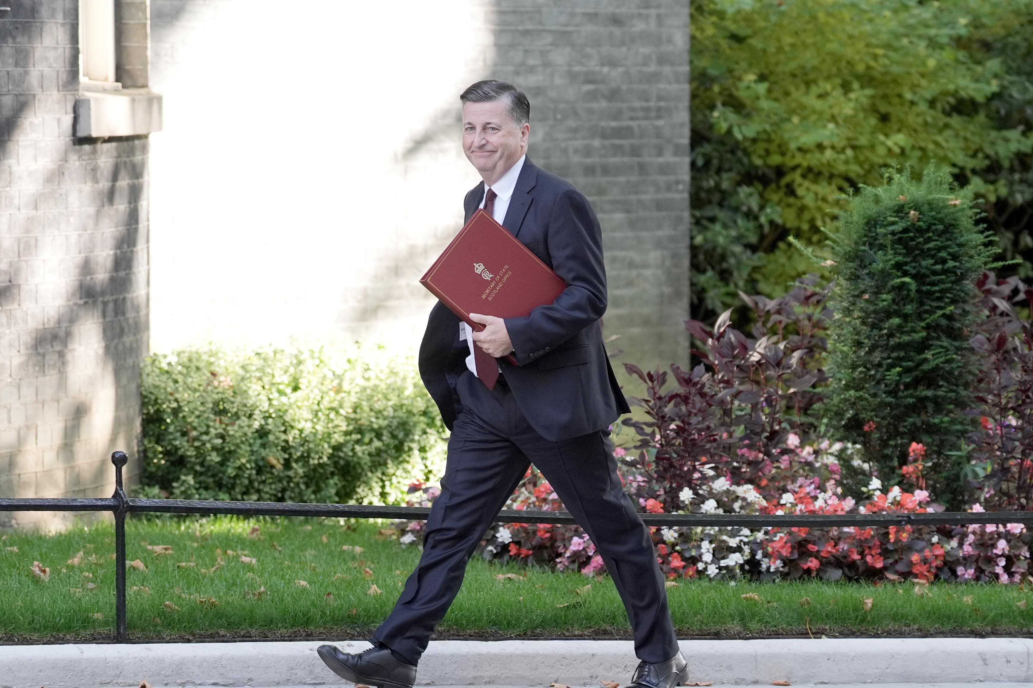 Douglas Alexander said the UK and Scottish Governments should work together (Stefan Rousseau/PA)