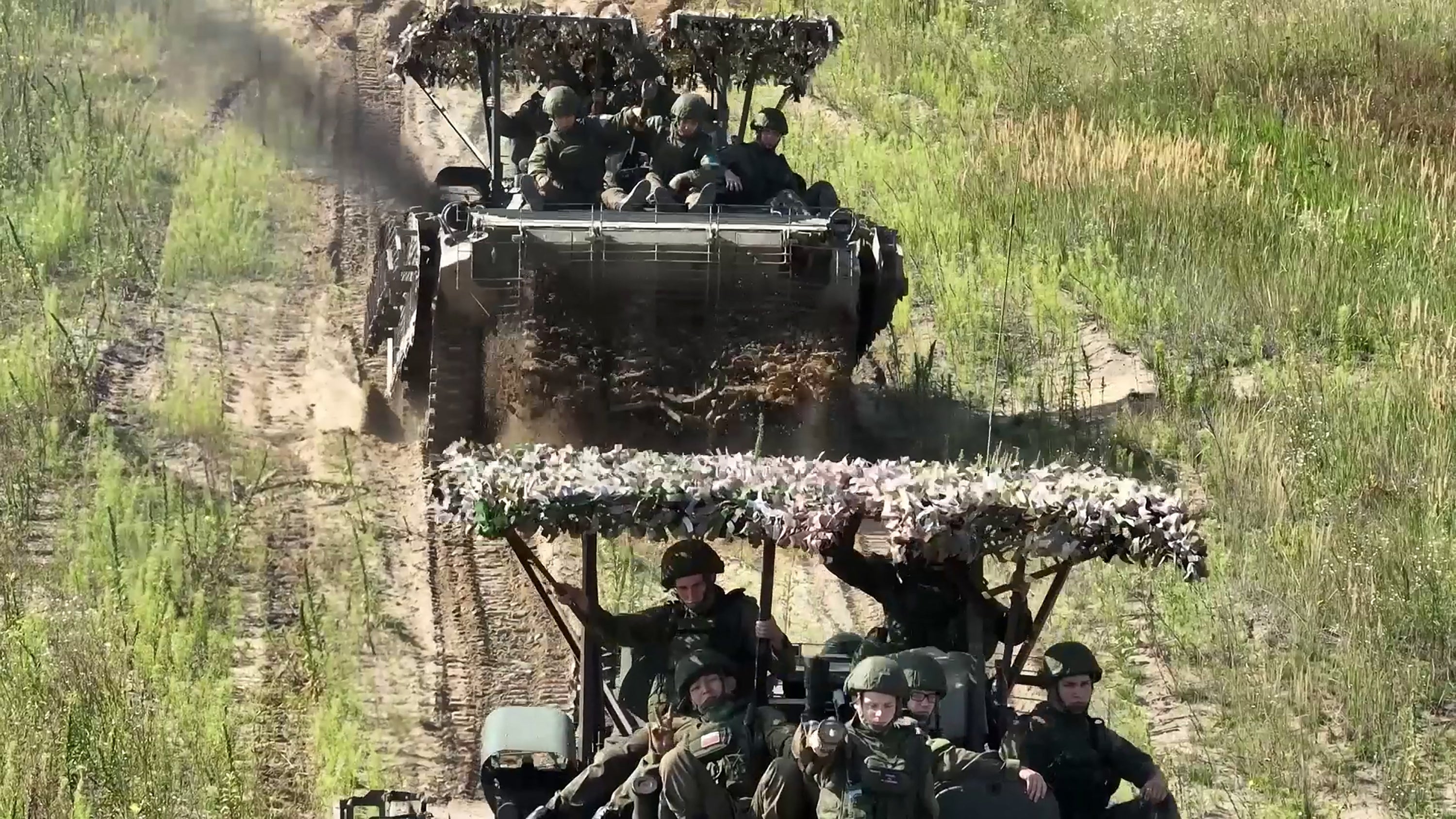 Troops take part in Russia and Belarus’s Zapad 25 military exercises