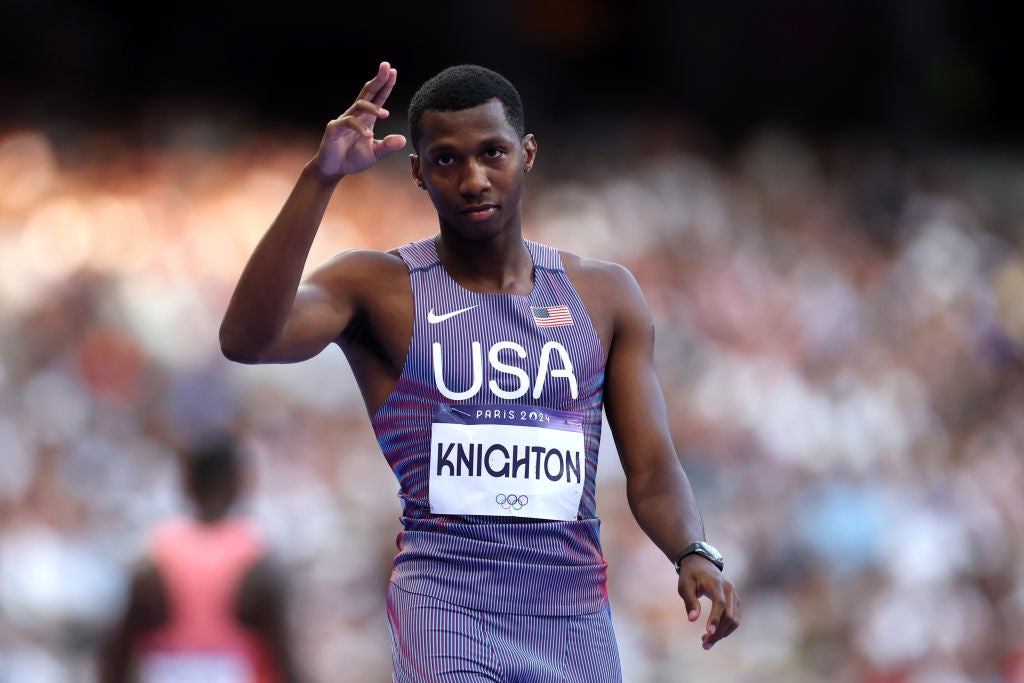 Erriyon Knighton has been suspended for four years