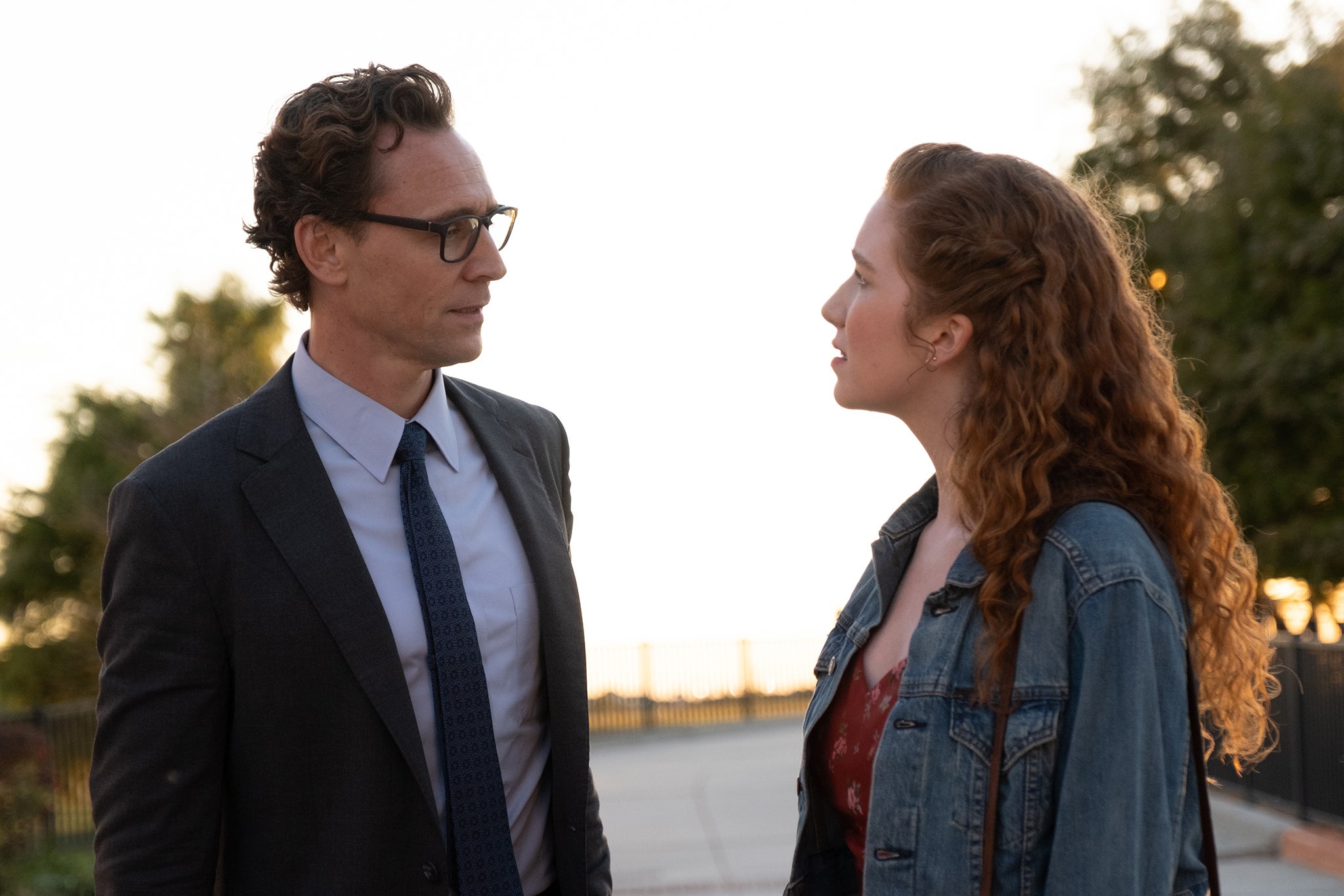 Tom Hiddleston and Annalise Basso in the treacly recent King adaptation ‘The Life of Chuck’