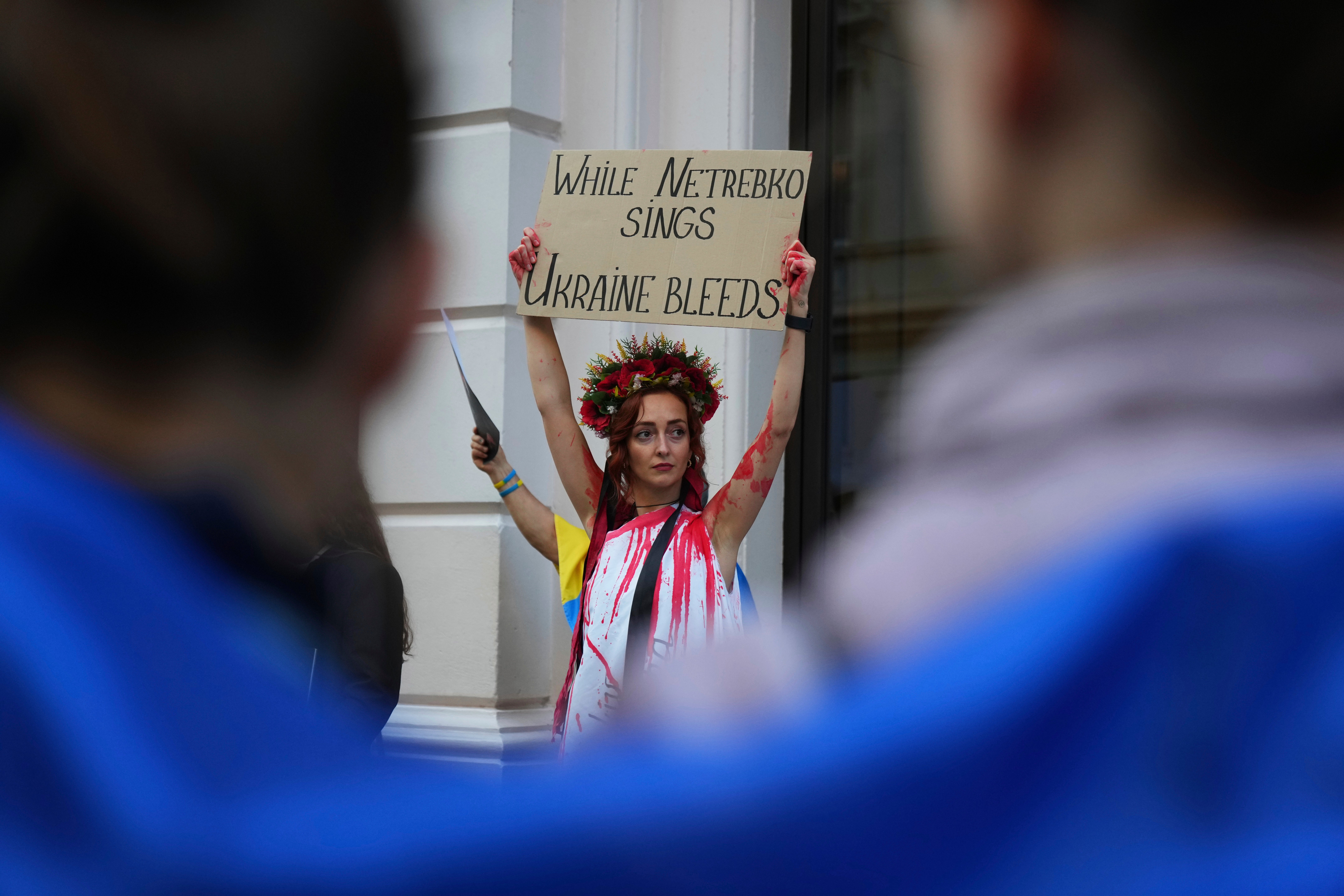 Britain Russia Ukraine Protest