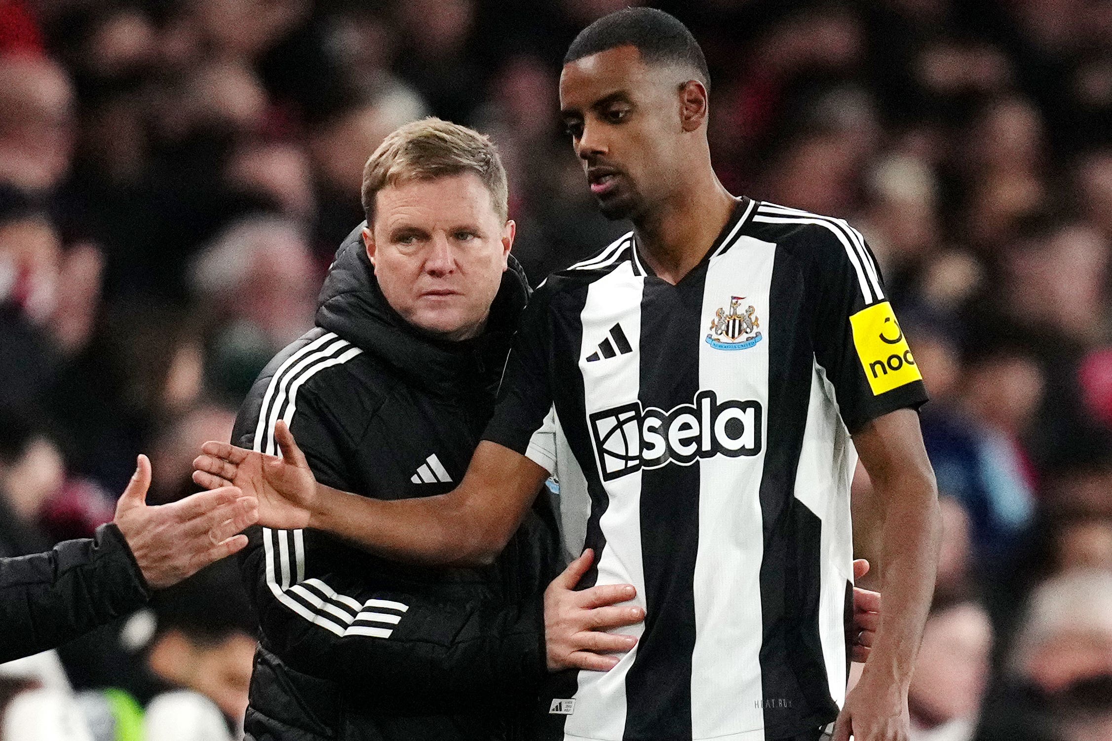 Eddie Howe says relationship with Alexander Isak changed once he went on strike