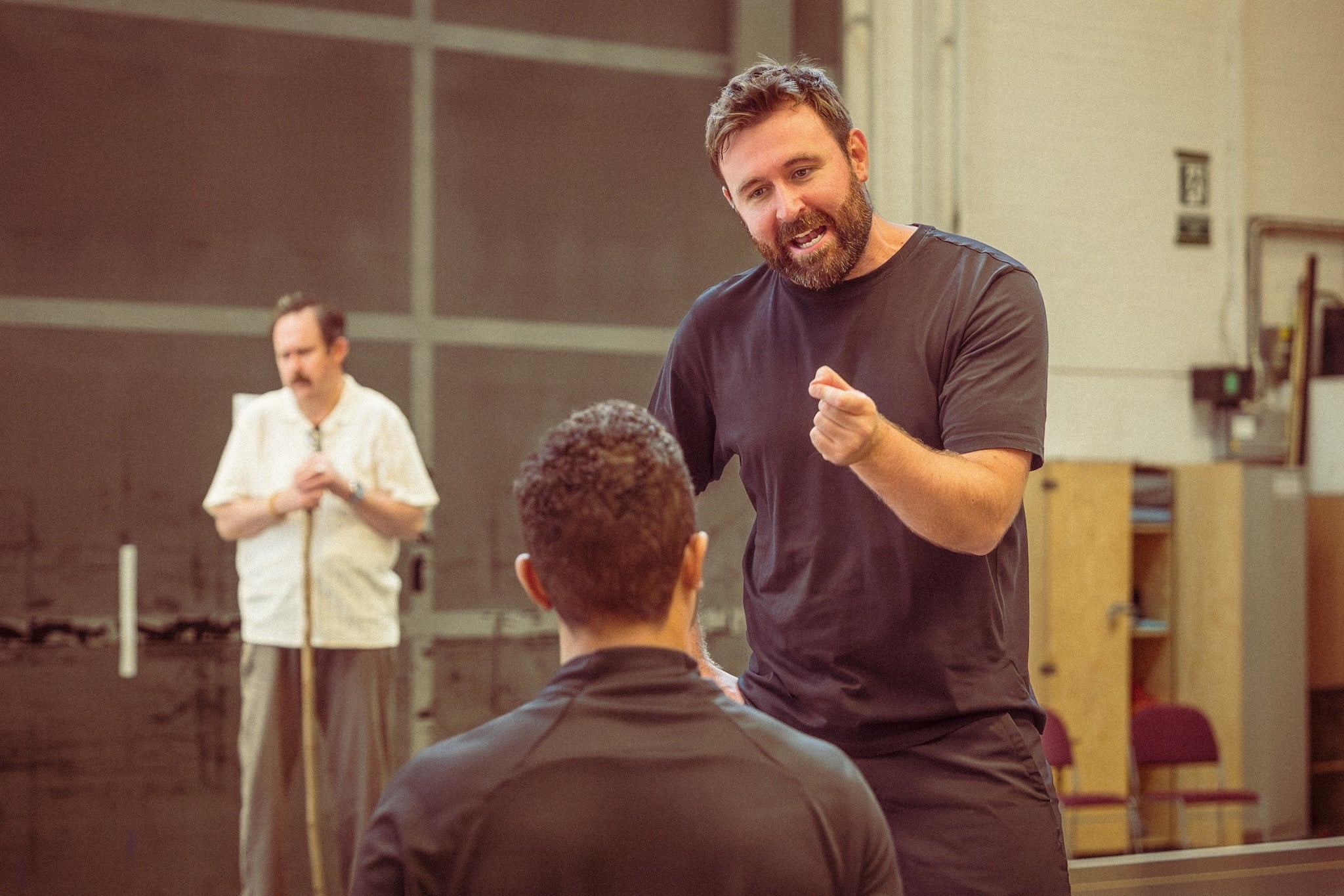 James McArdle as Pentheus in the National Theatre’s production of ‘Bacchae’