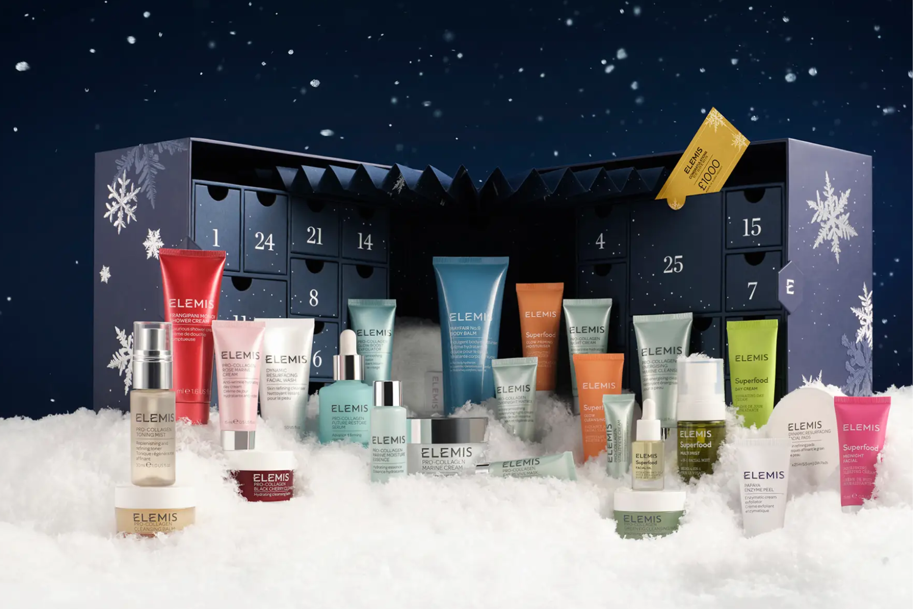 best beauty advent calendars 2025 elemis wonders advent calendar indybest