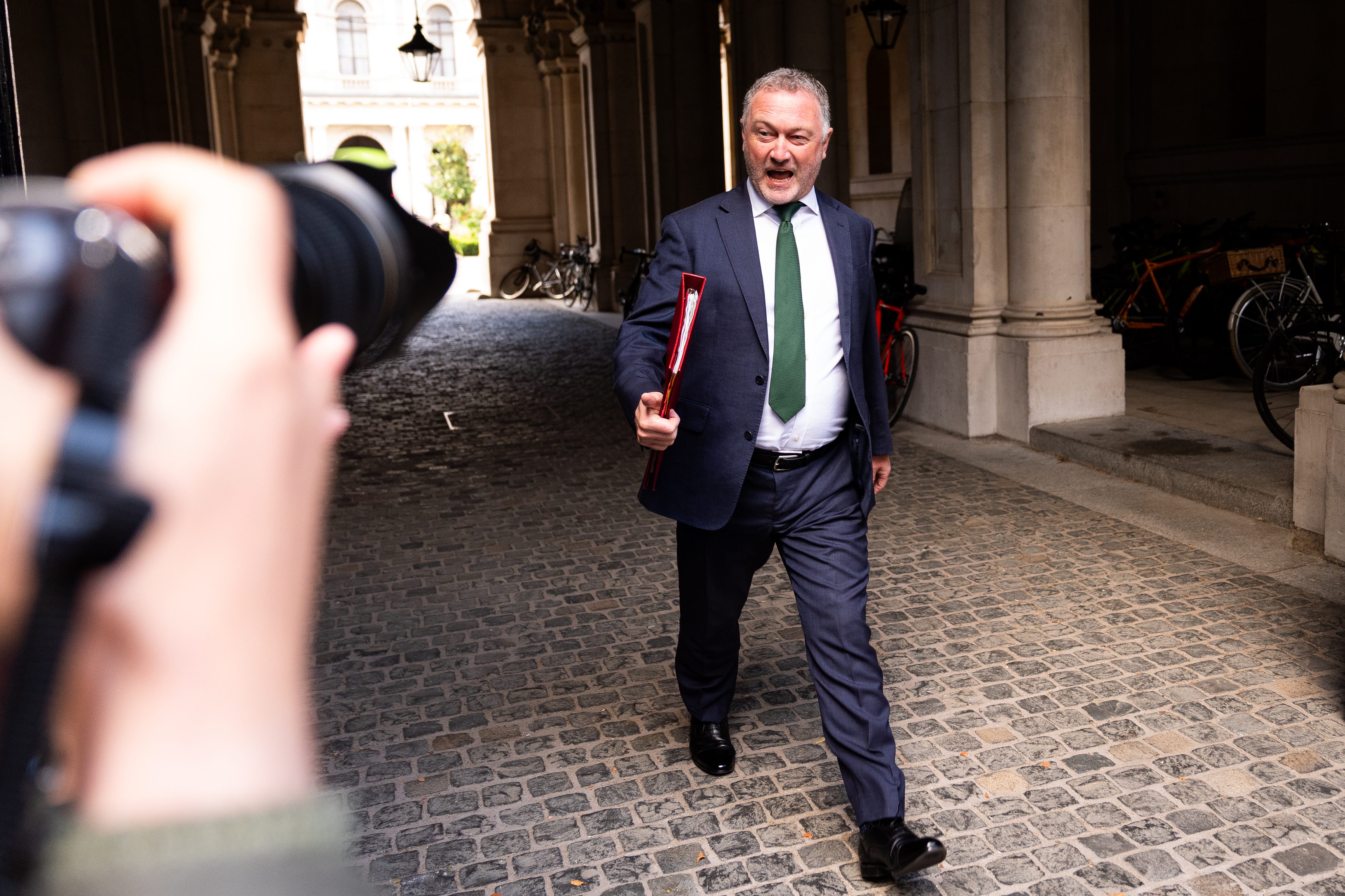 New Housing Secretary Steve Reed has brought a ‘change of tone’ to his brief, an industry source said (Aaron Chown/PA)