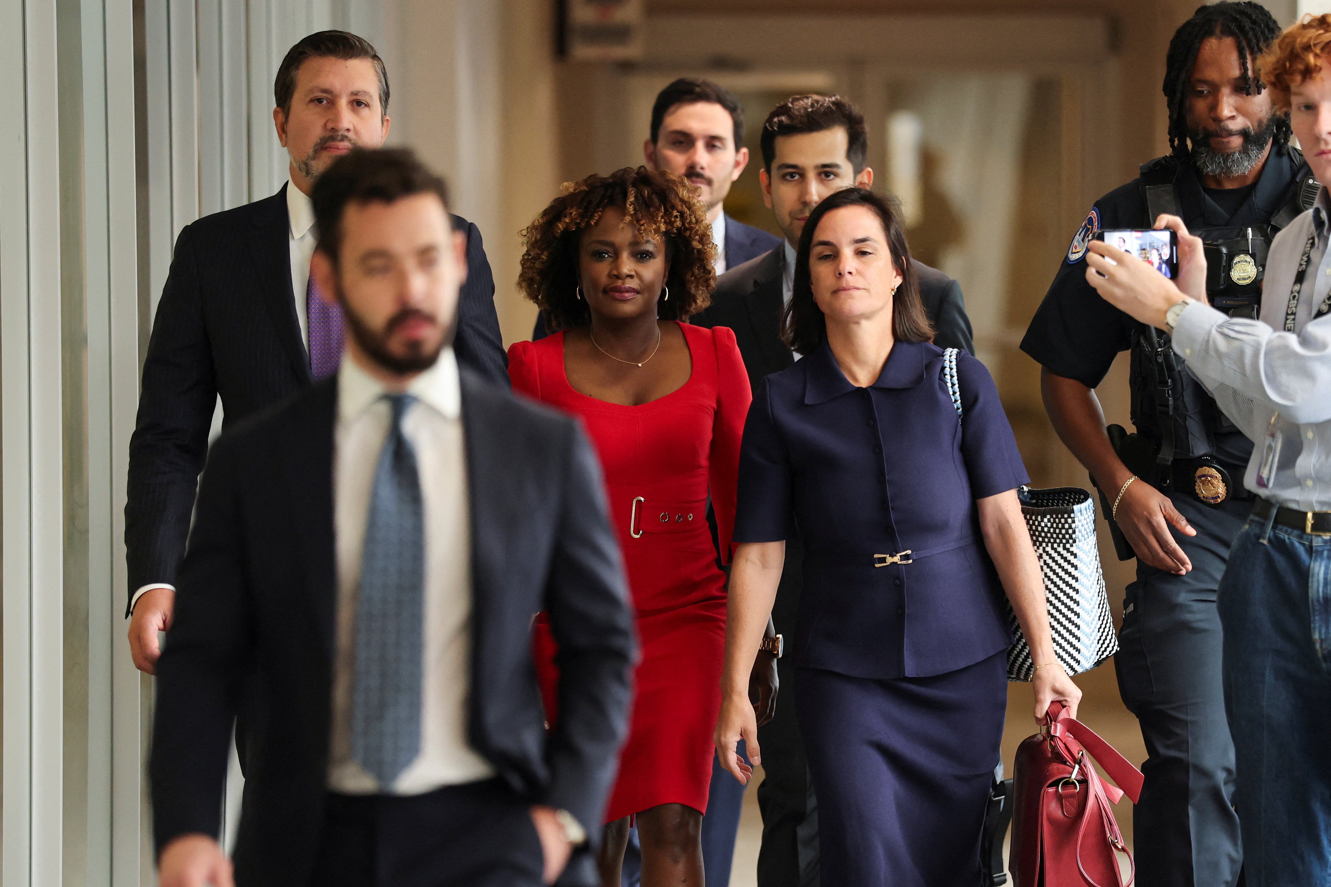 Karine Jean-Pierre testified about Biden’s acuity to the House Oversight Committee in September