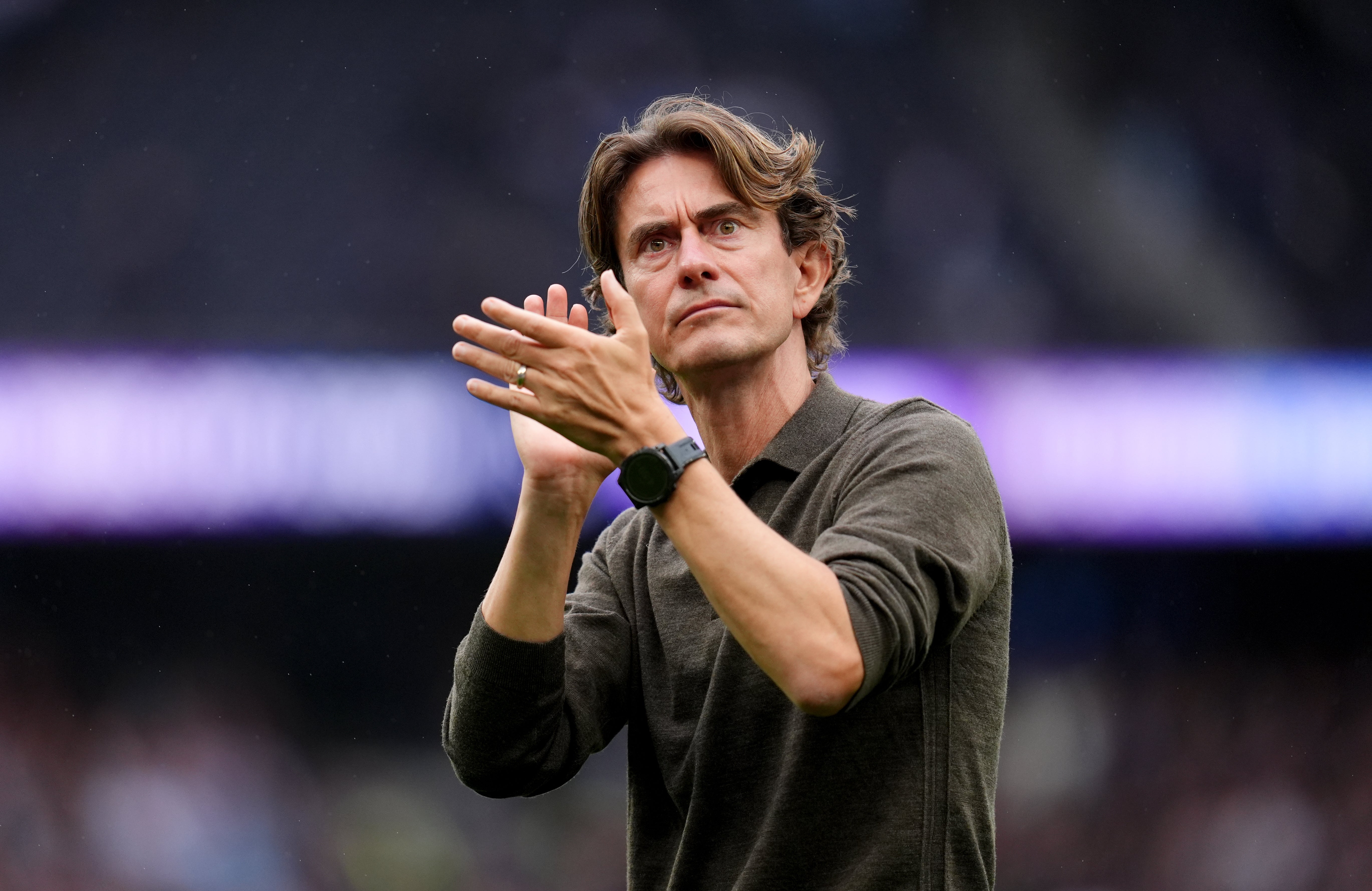 Frank believes Levy helped lay solid foundations for Tottenham’s future (John Walton/PA)