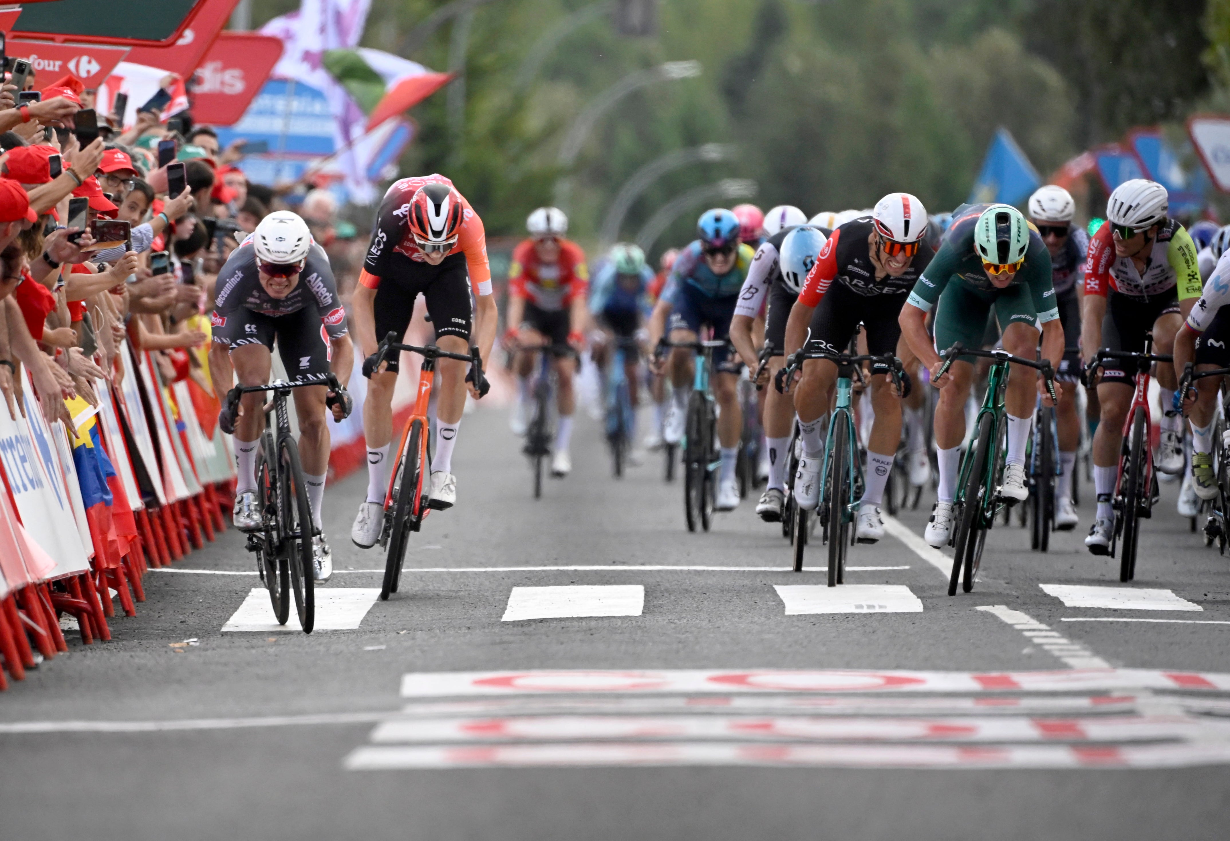 Ineos Grenadiers' Ben Turner was fourth