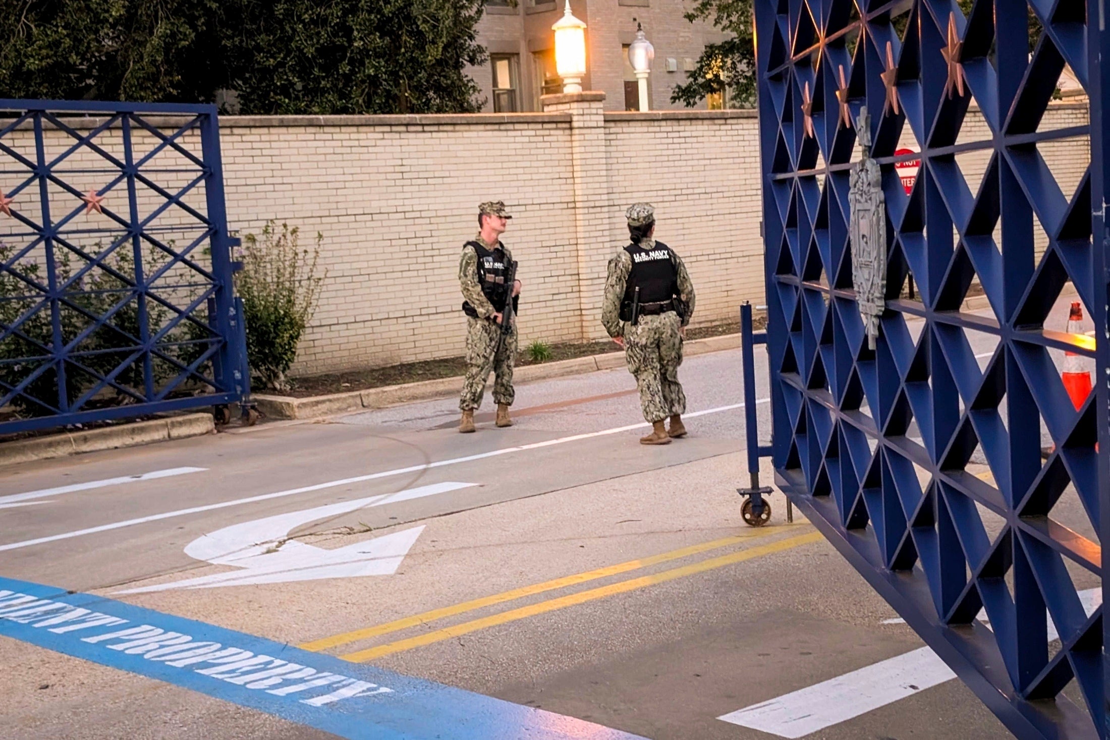 Naval Academy Lockdown