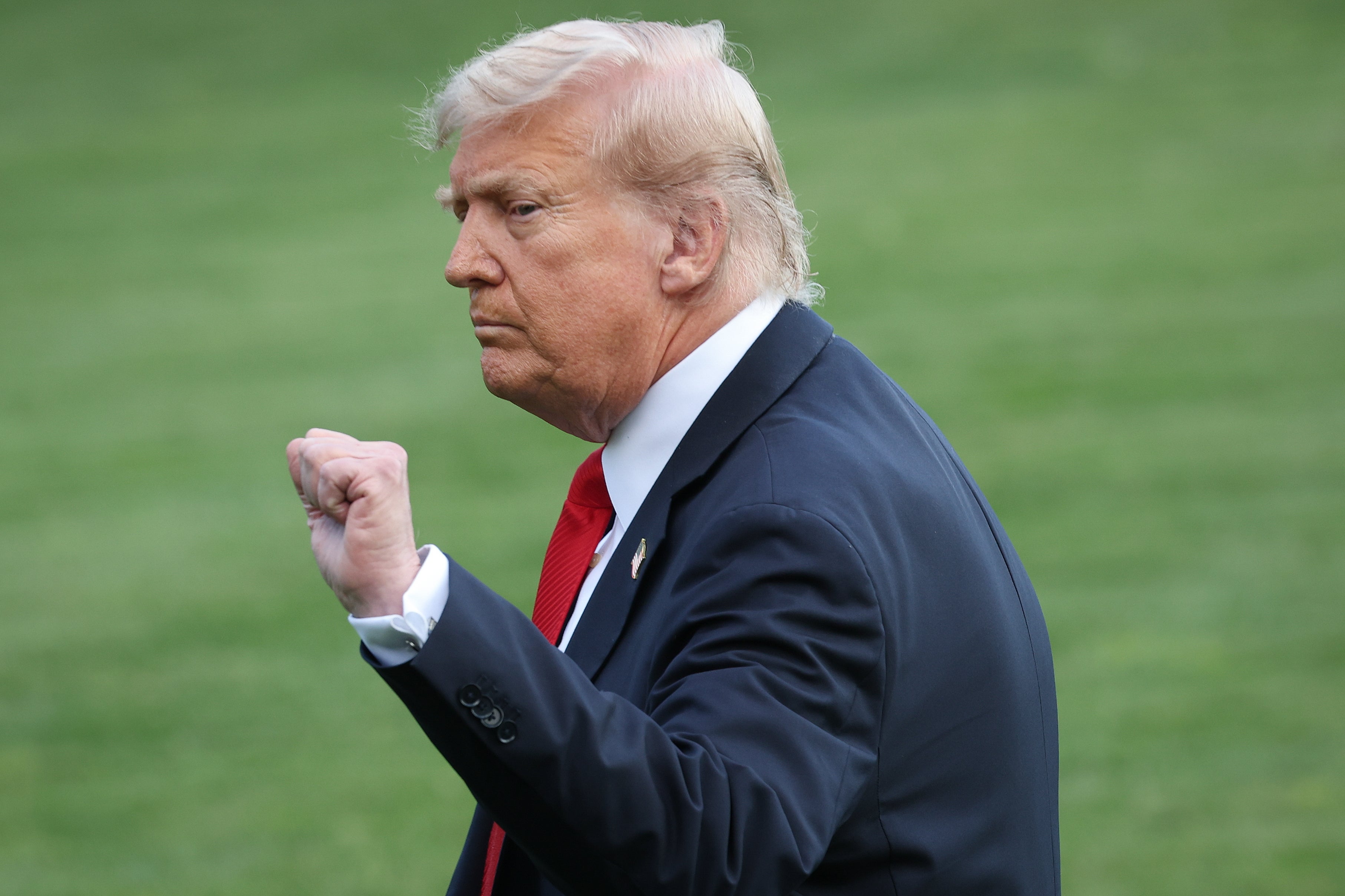 President Donald Trump condemned political violence after the Charlie Kirk assassination, but also blamed ‘the radical left’ for inciting it