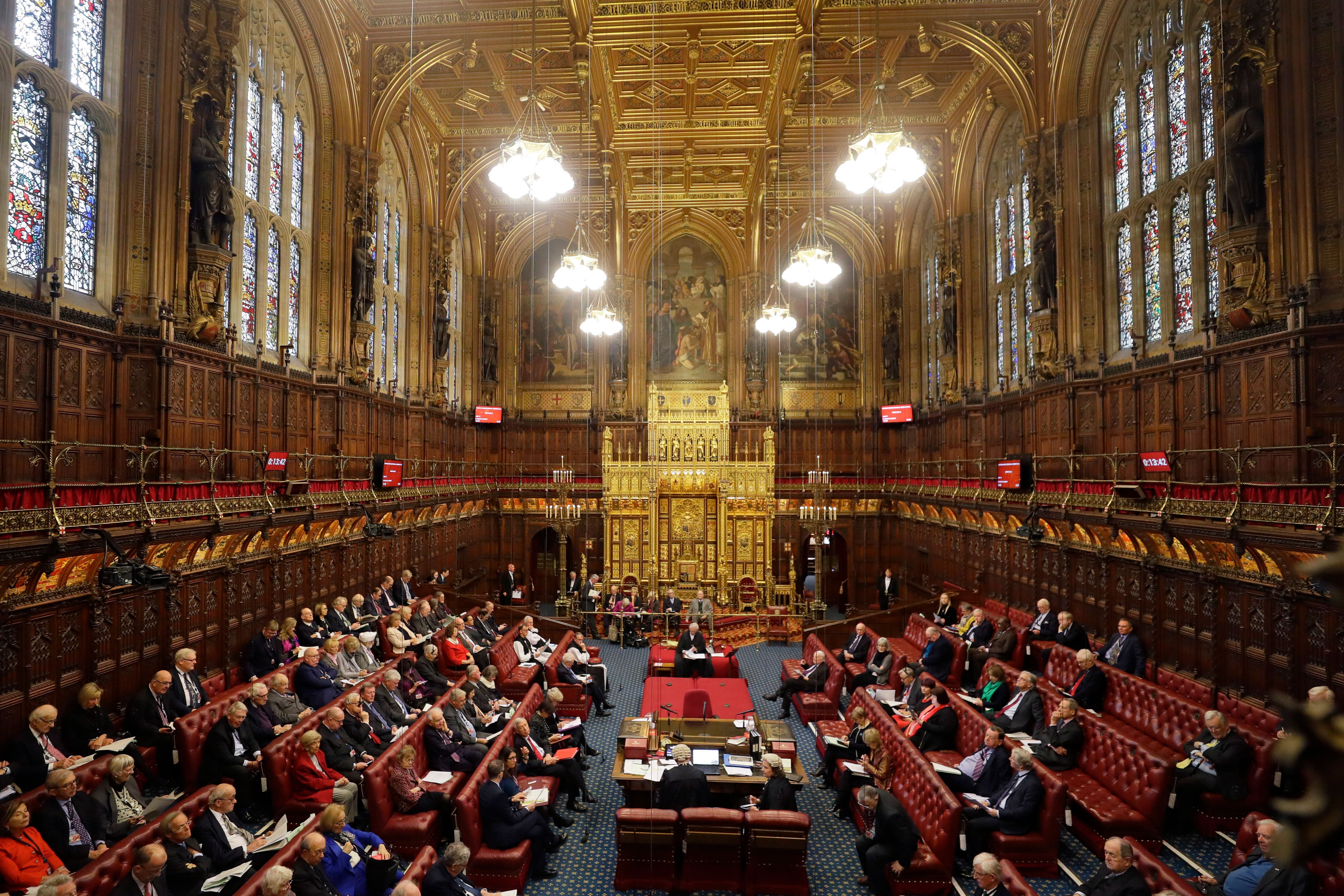 The House of Lords (Kirsty Wigglesworth/PA)