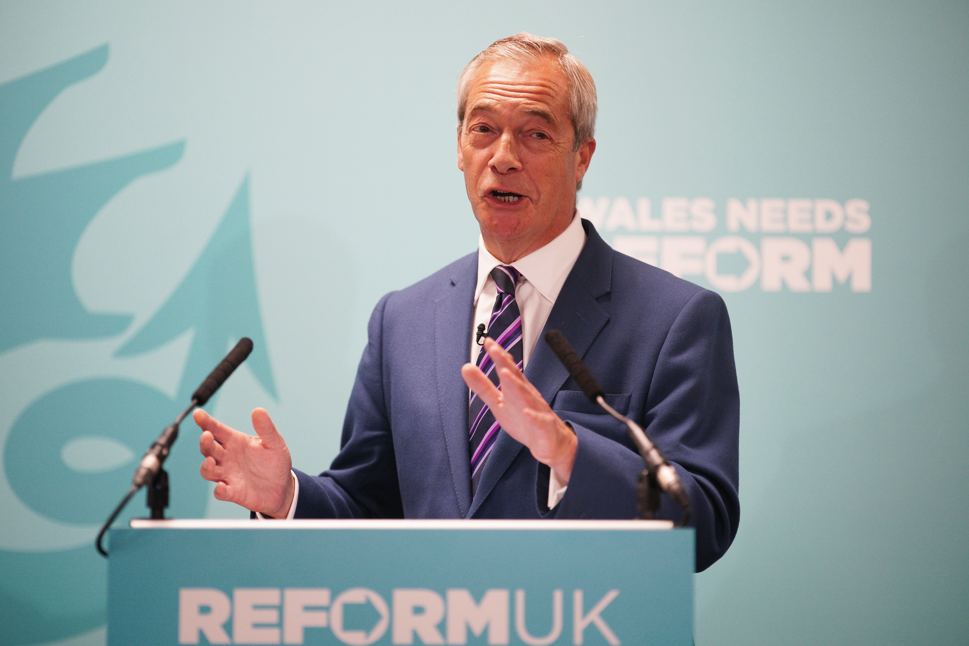 Nigel Farage’s Reform UK has taken first position in several national polls of voting intention